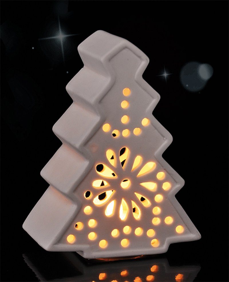 Gravidus LED Windlicht »LED Weihnachtsbaum Tannenbaum Windlicht Laterne