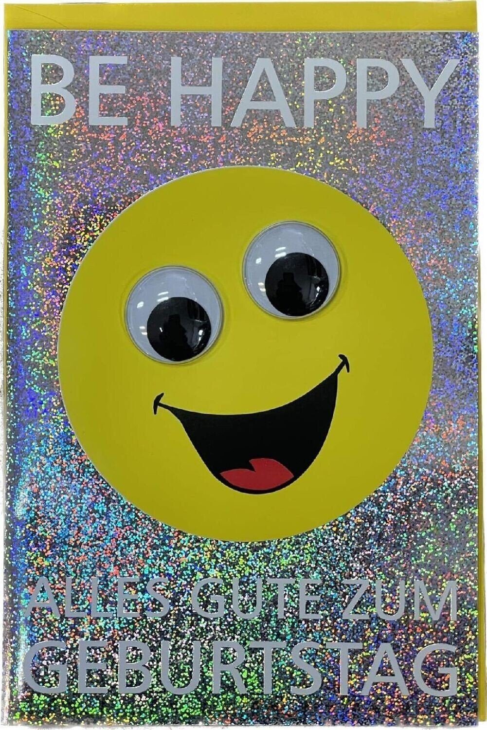HOME FASHION Geburtstagskarten Geburtstagskarte "BE HAPPY"