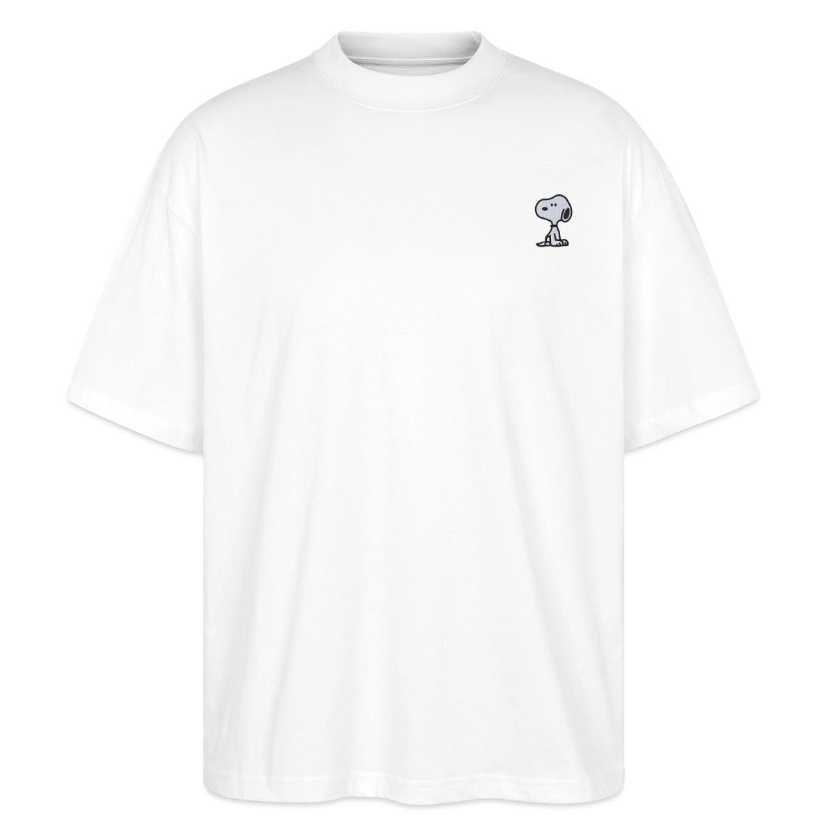 Spreadshirt T-Shirt Peanuts Snoopy Stick Niedlich Oversize Unisex T-Shirt (1-tlg)