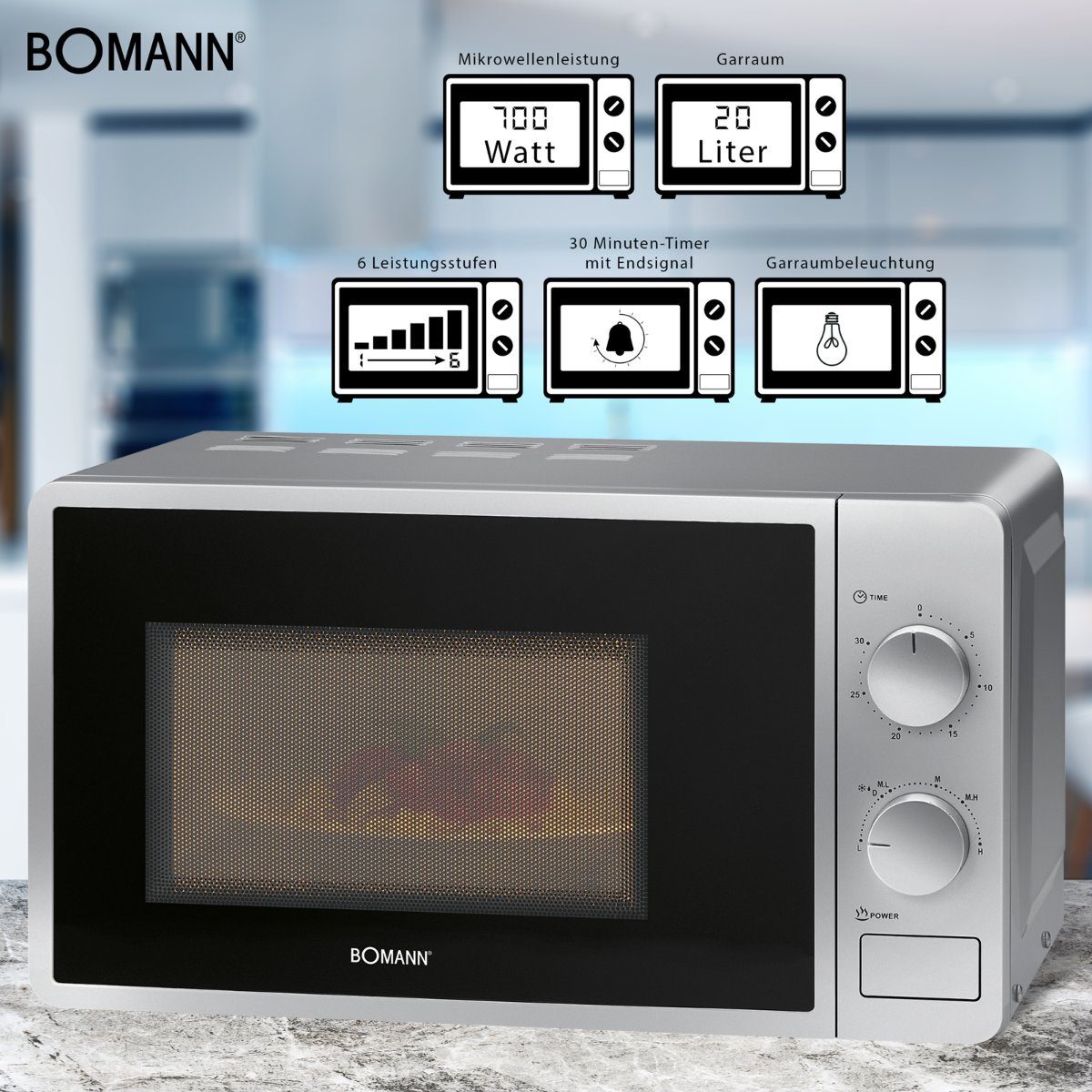 Bomann MW 6014 CB - Bild 2