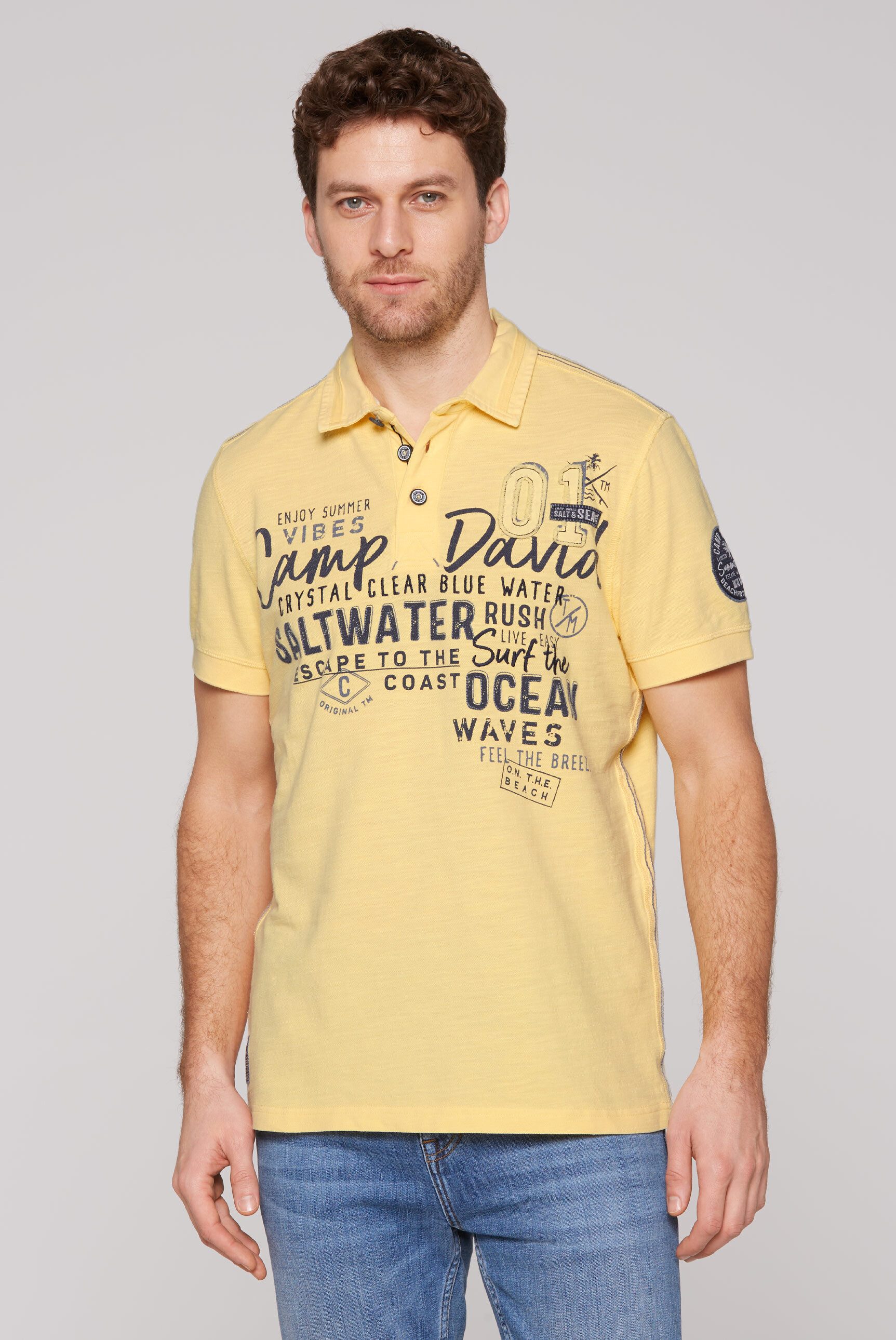 CAMP DAVID Poloshirt, aus Baumwolle günstig online kaufen