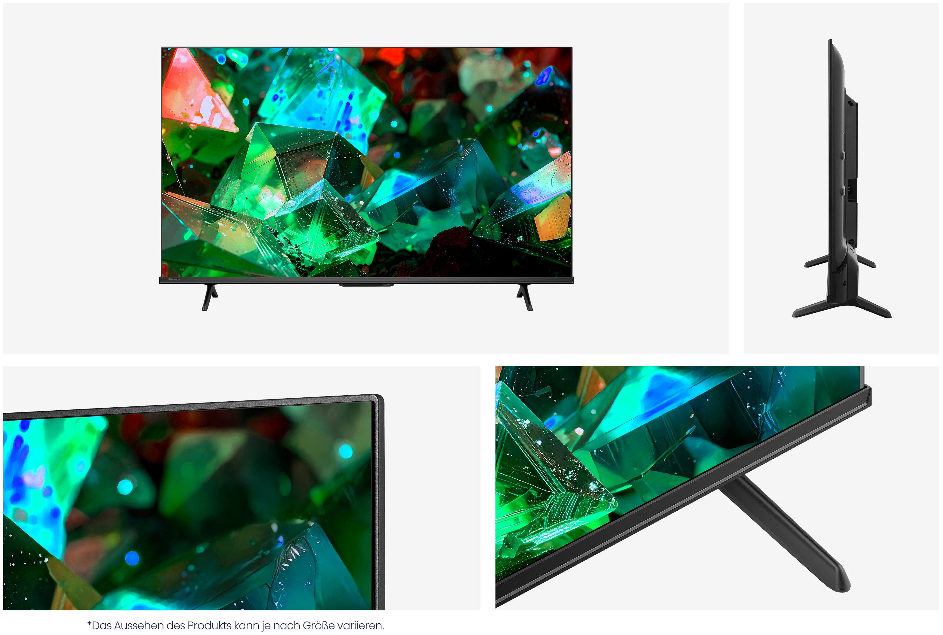 Hisense 43E7S PRO QLED-Fernseher (108 cm/43 Zoll, 4K Ultra HD, Smart-TV)