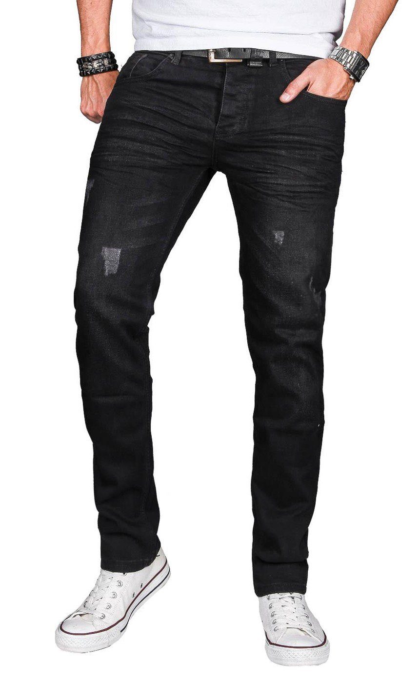 Alessandro Salvarini Slim-fit-Jeans "ASLuca" Stretch mit Elasthan günstig online kaufen