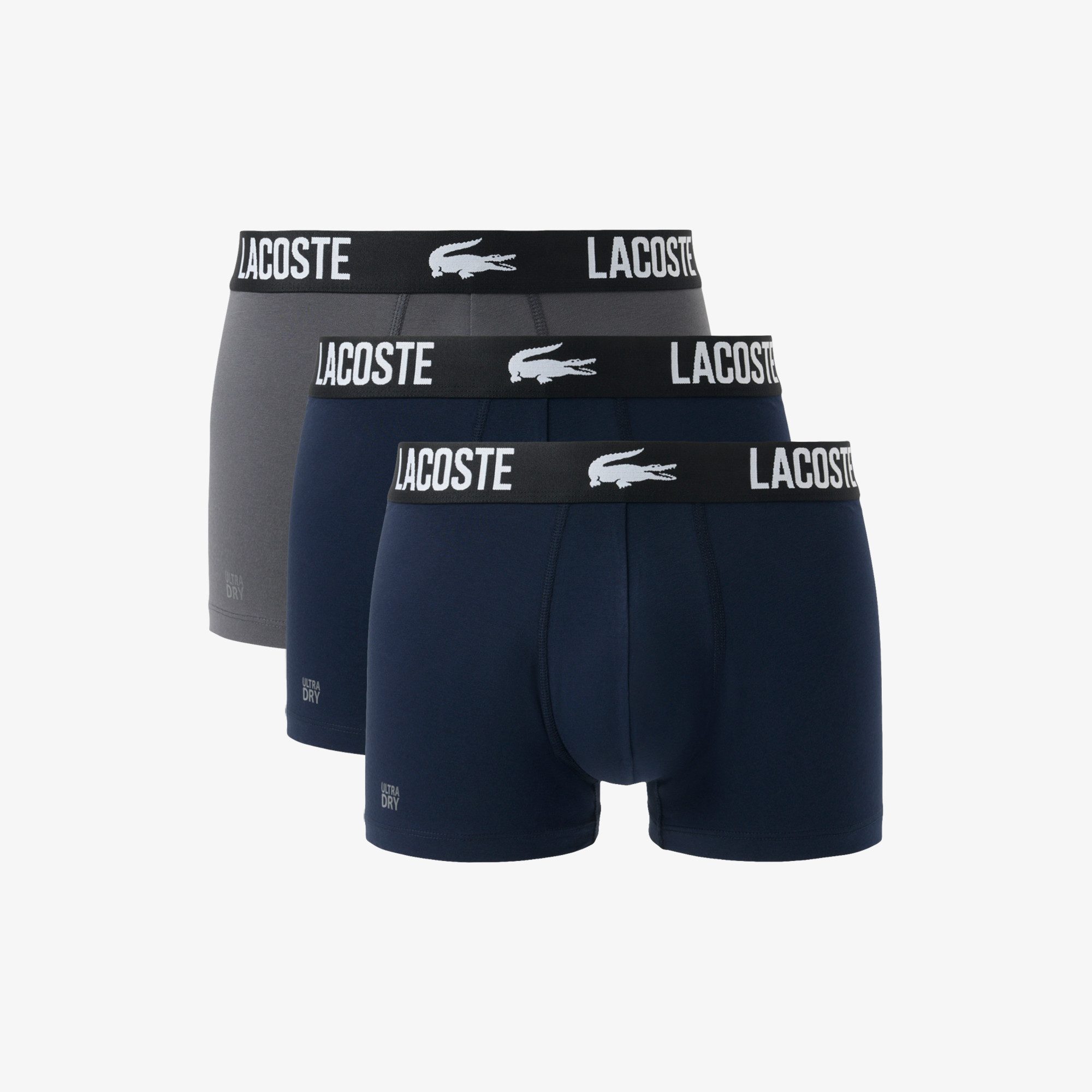 Lacoste Trunk (Packung, 3-St., 3er-Pack) Ultra Dry - atmungsaktives, schnell trocknendes Material