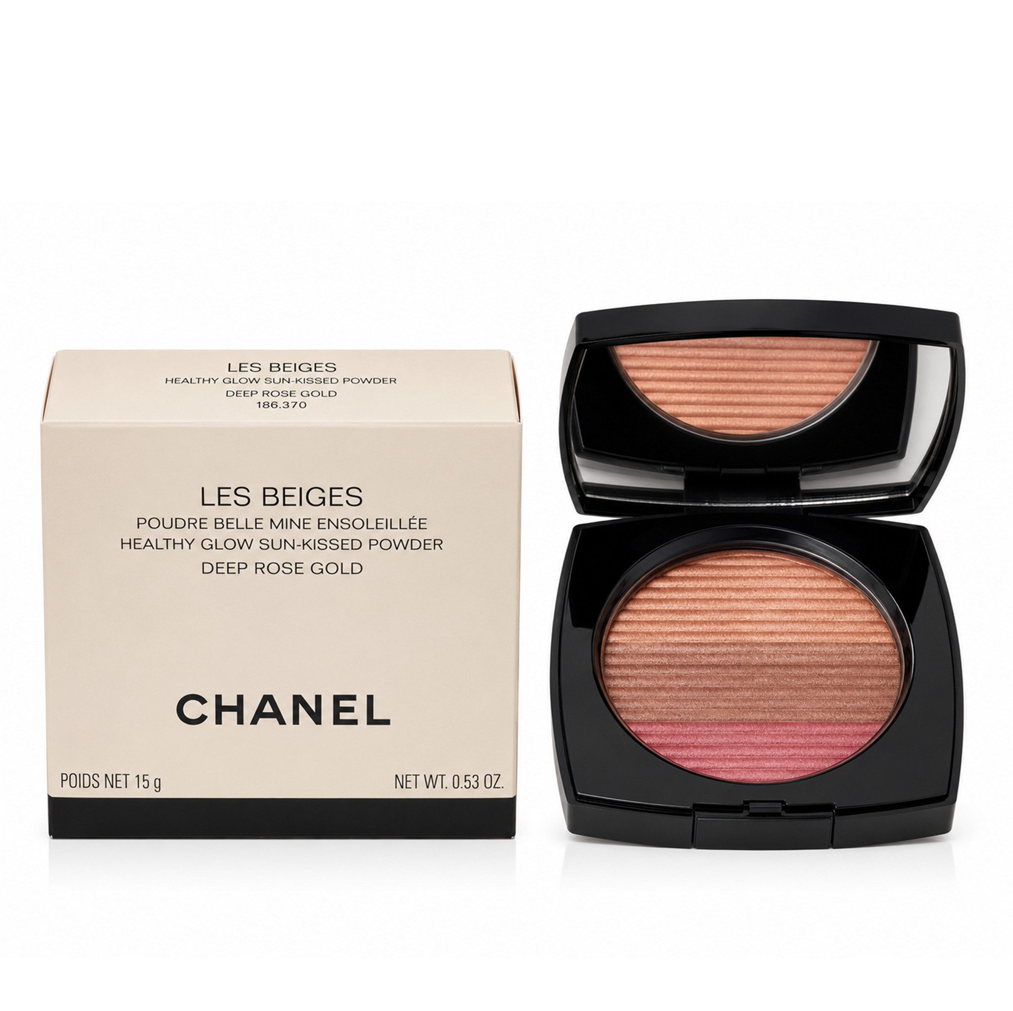 CHANEL Puder Chanel Les Beiges Healthy Glow Sun-Kissed Puder 15g Deep Rose Gold