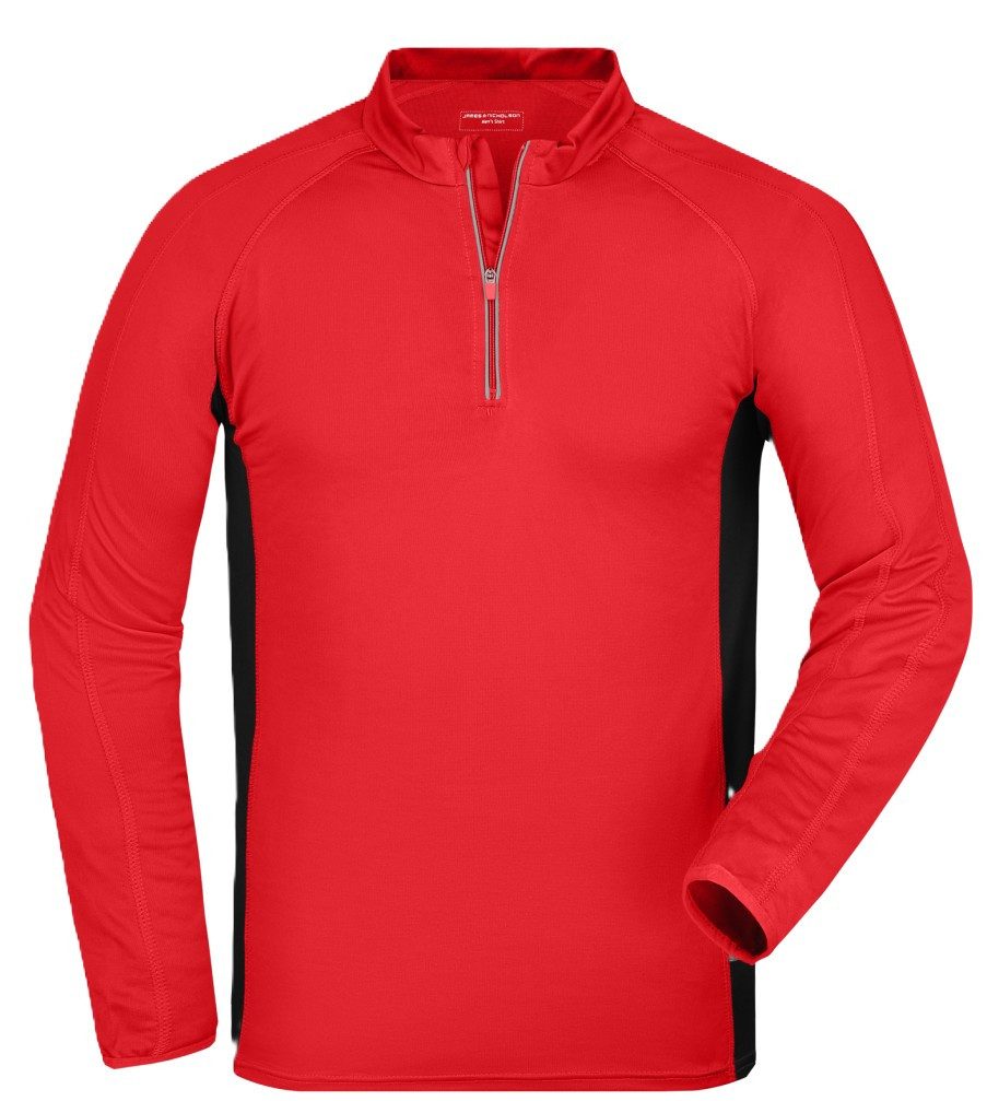 James & Nicholson Laufshirt Funktionelles Herren Langarm Laufshirt JN307 At günstig online kaufen