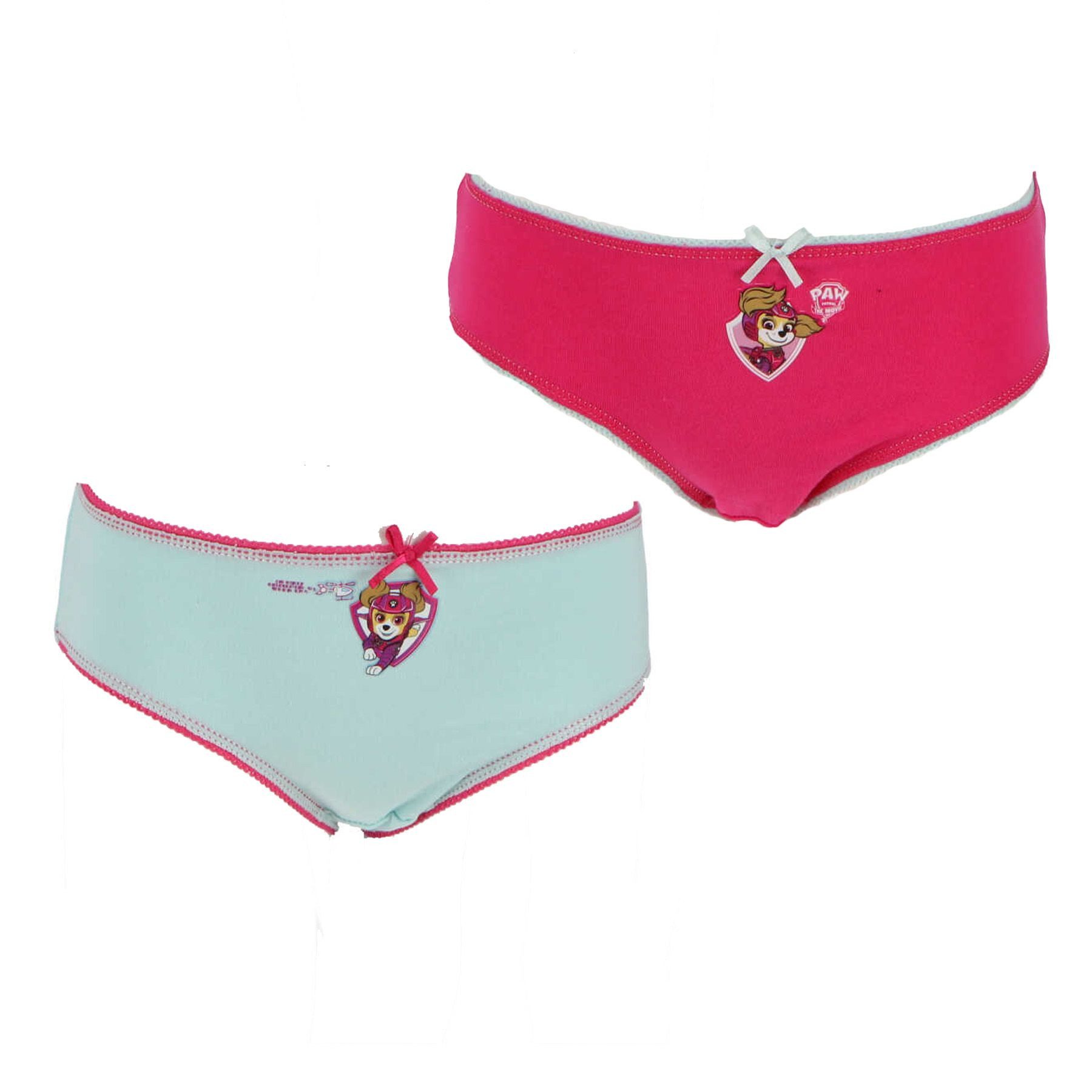 PAW PATROL Slip Paw Patrol 2er Pack Slips 100% Baumwolle Bequeme Unterhosen