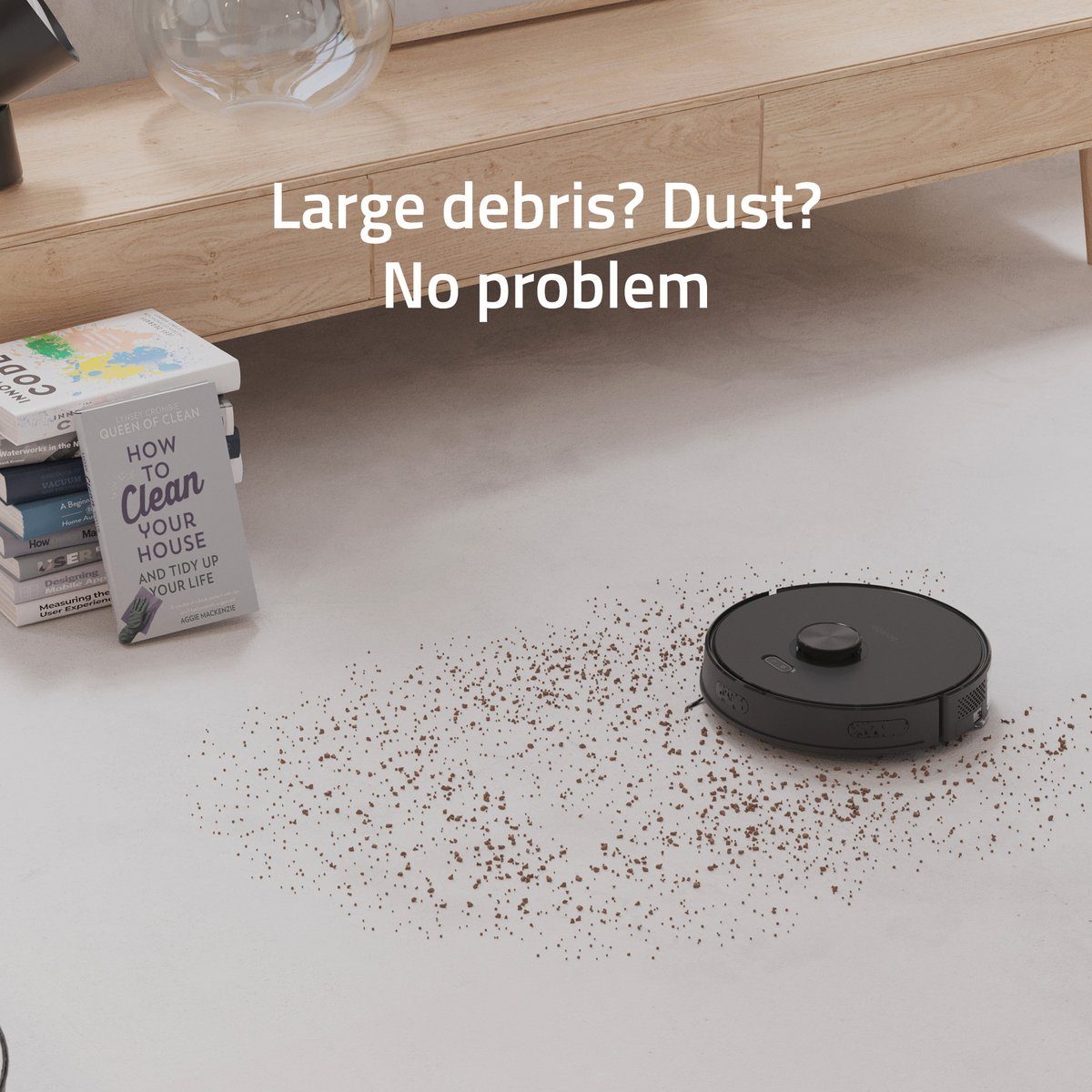 Hombli Saugroboter Smart Robot, beutellos