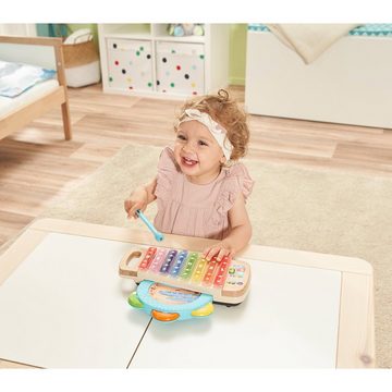 Vtech® Lernspielzeug Interaktives Holz-Xylofon mit Tamburin