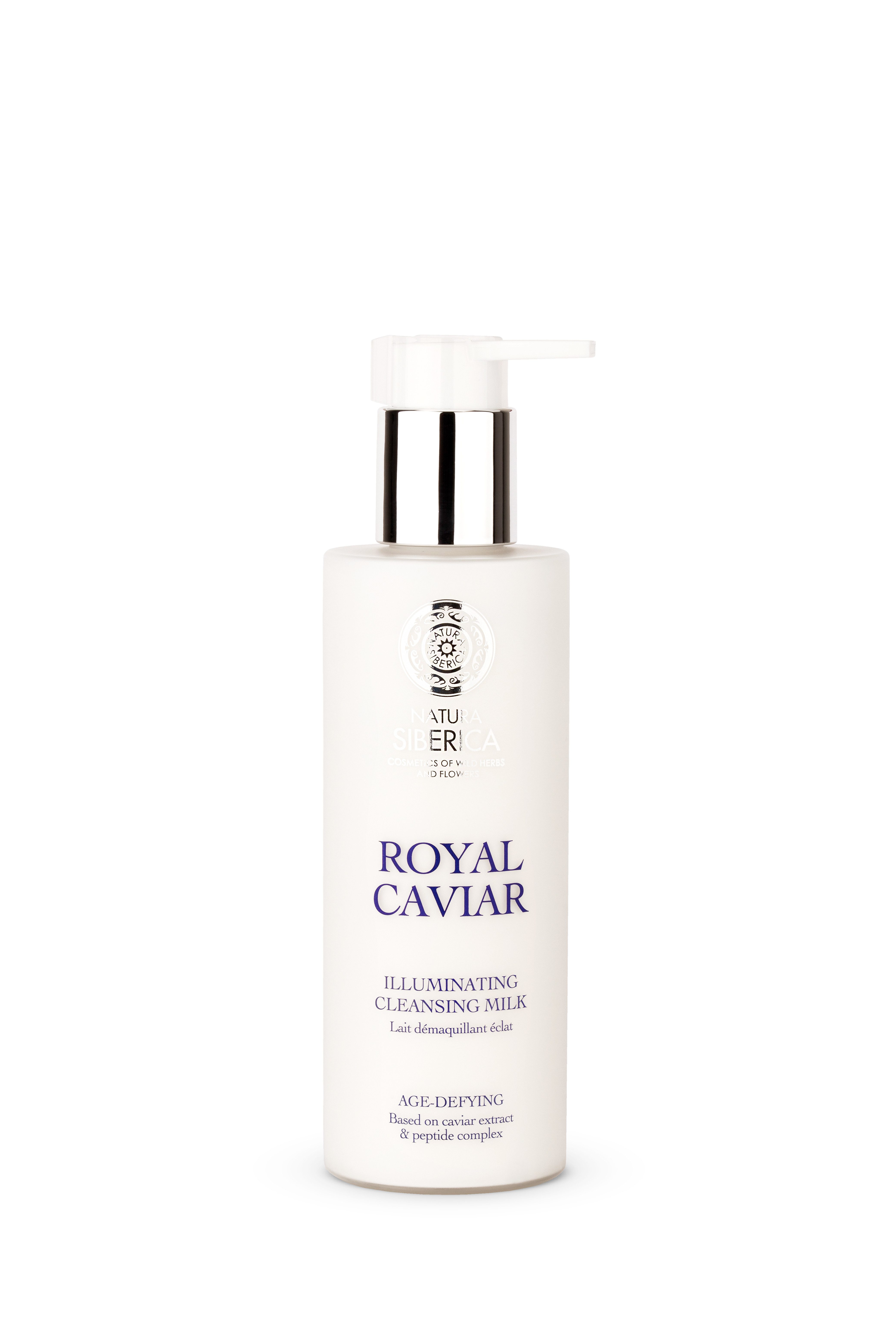 Natura Siberica Gesichtsreinigungsgel Royal Caviar Illuminating Cleansing Milk, 200 ml