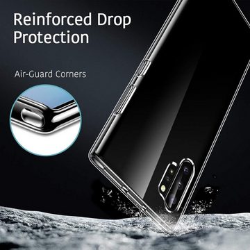 König Design Handyhülle Samsung Galaxy Note 10 Plus, Samsung Galaxy Note 10 Plus Handyhülle Ultra Dünn Bumper Backcover Transparent