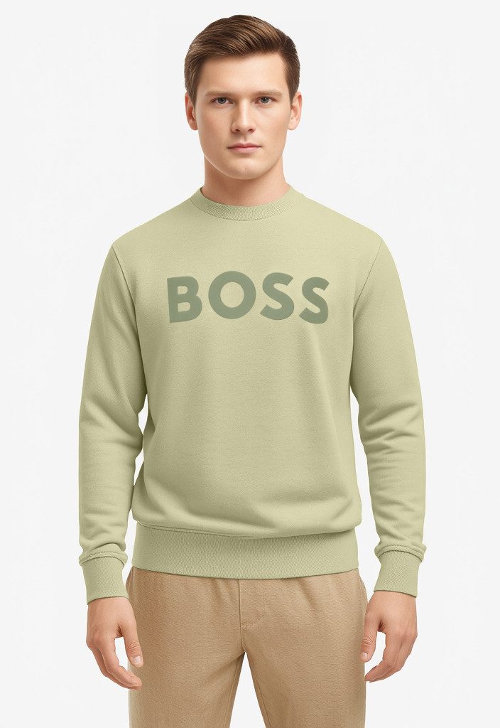 BOSS ORANGE Sweatshirt WeBasicCrew mit Rundhalsausschnitt