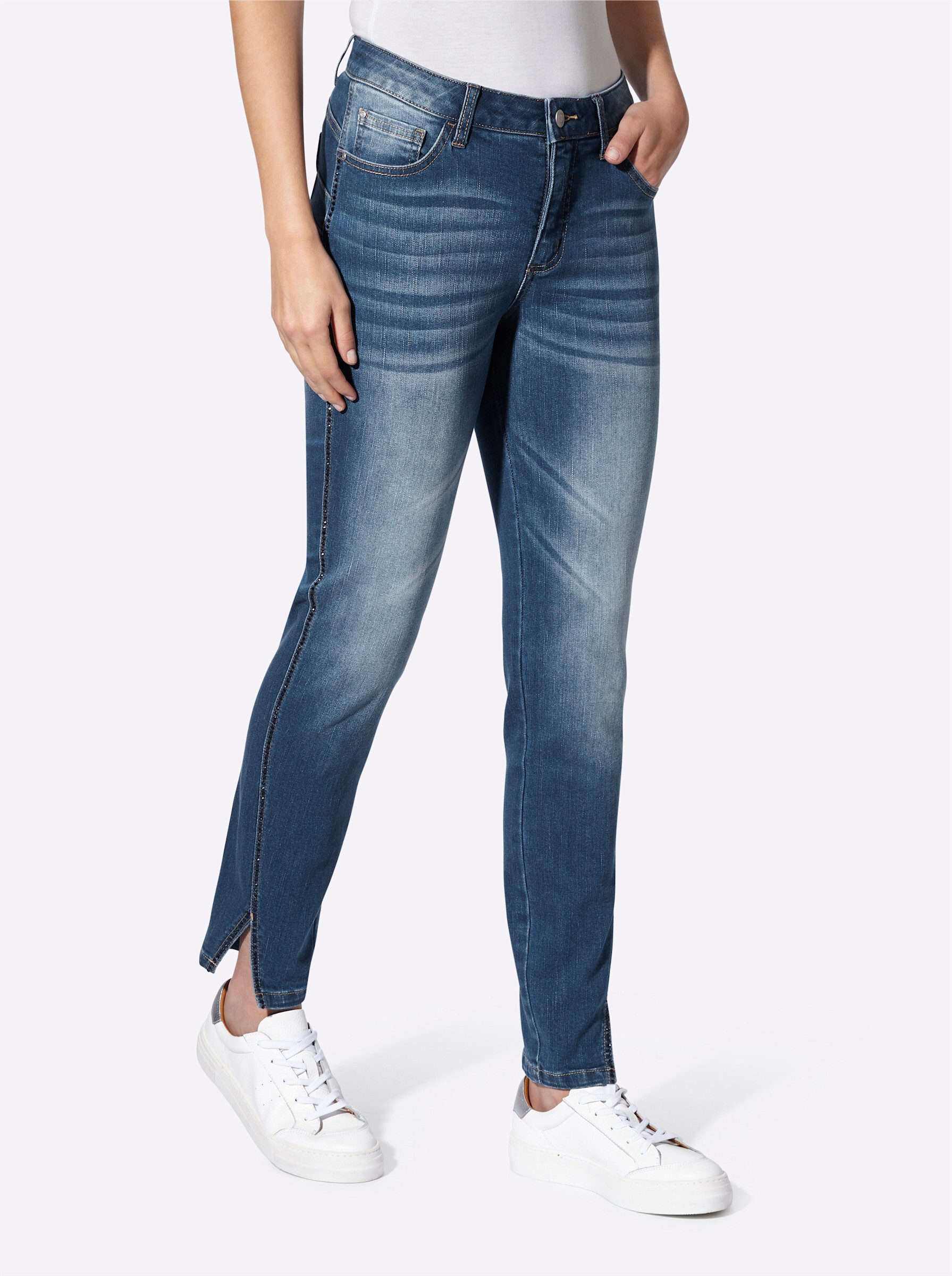 heine Bequeme Jeans Push-up-Jeans normal
