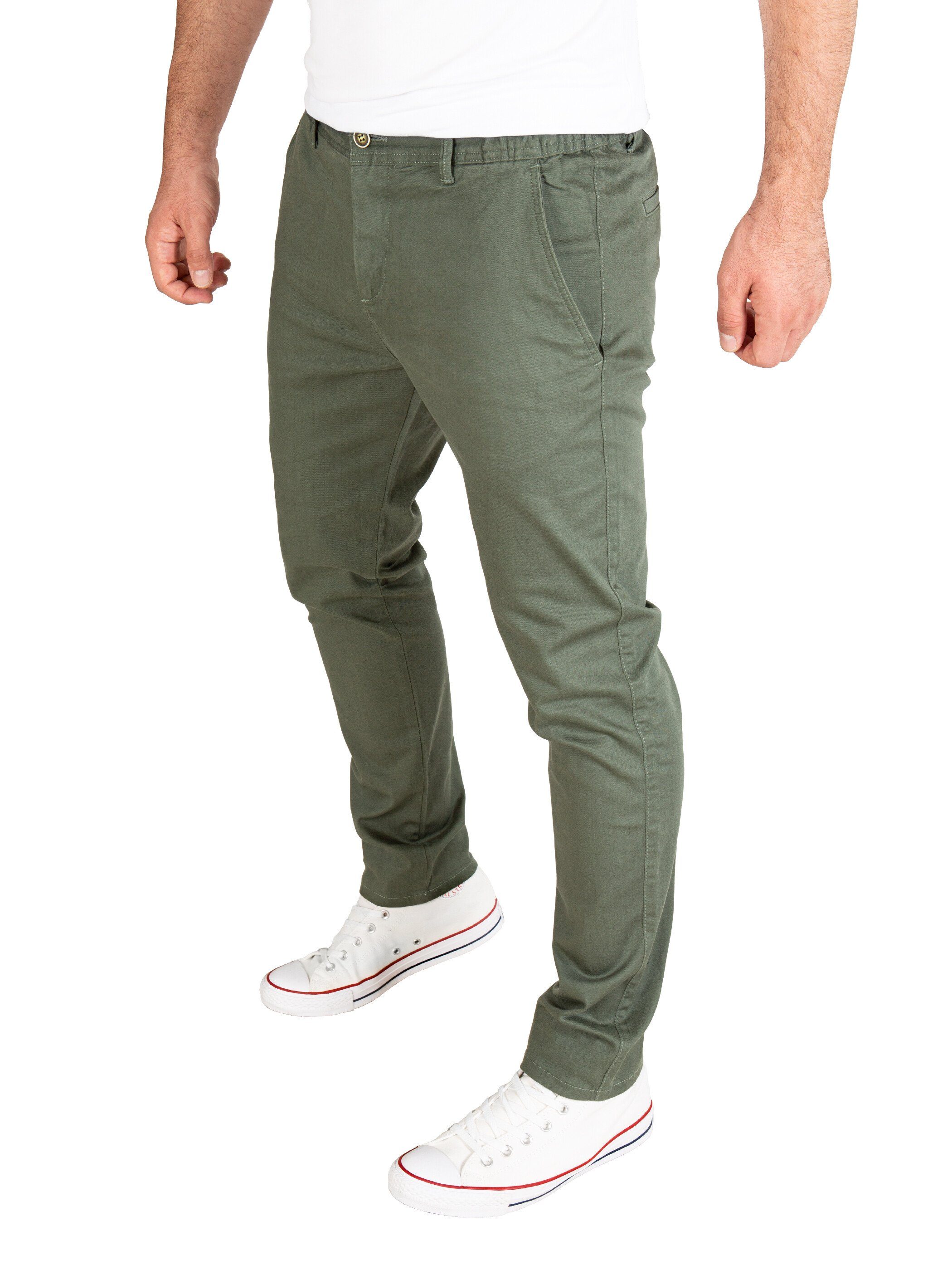 Pittman Chinohose Andrew moderne Chinohose mit Stretchanteil