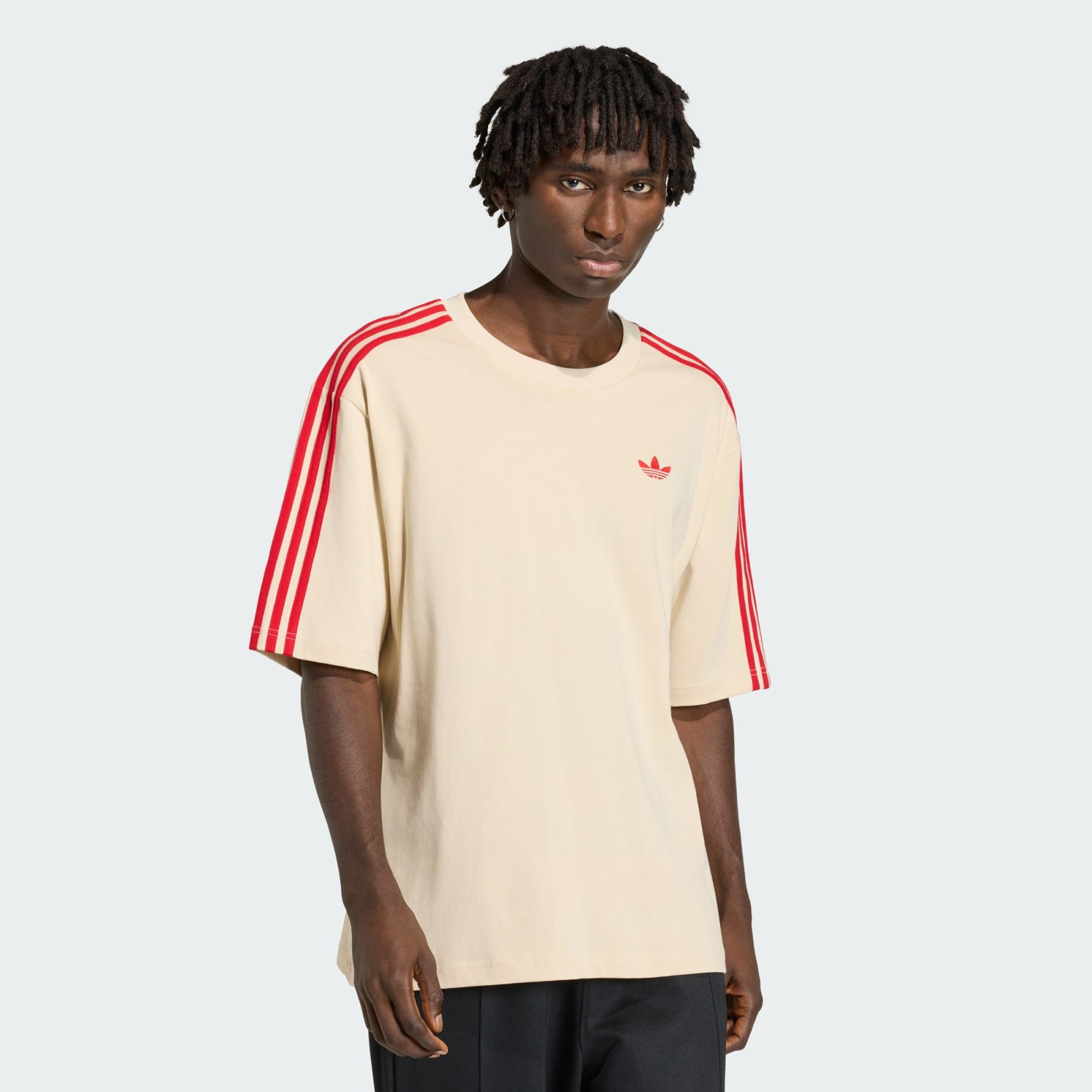 adidas Originals Oversize-Shirt ADICOLOR 3-STREIFEN OVERSIZE T-SHIRT (1-tlg günstig online kaufen
