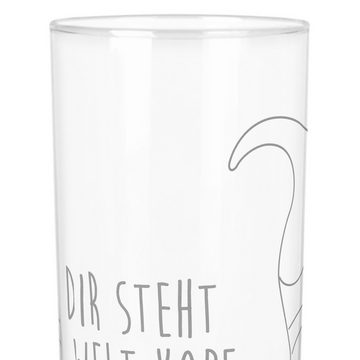 Mr. & Mrs. Panda Glas 200 ml Otter Kopfüber - Transparent - Geschenk, niedlich, süß, Trinkg, Premium Glas, Magische Gravuren