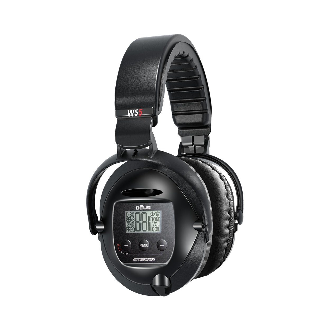 XP Metal Detectors Metalldetektor Deus Funkkopfhörer WS5