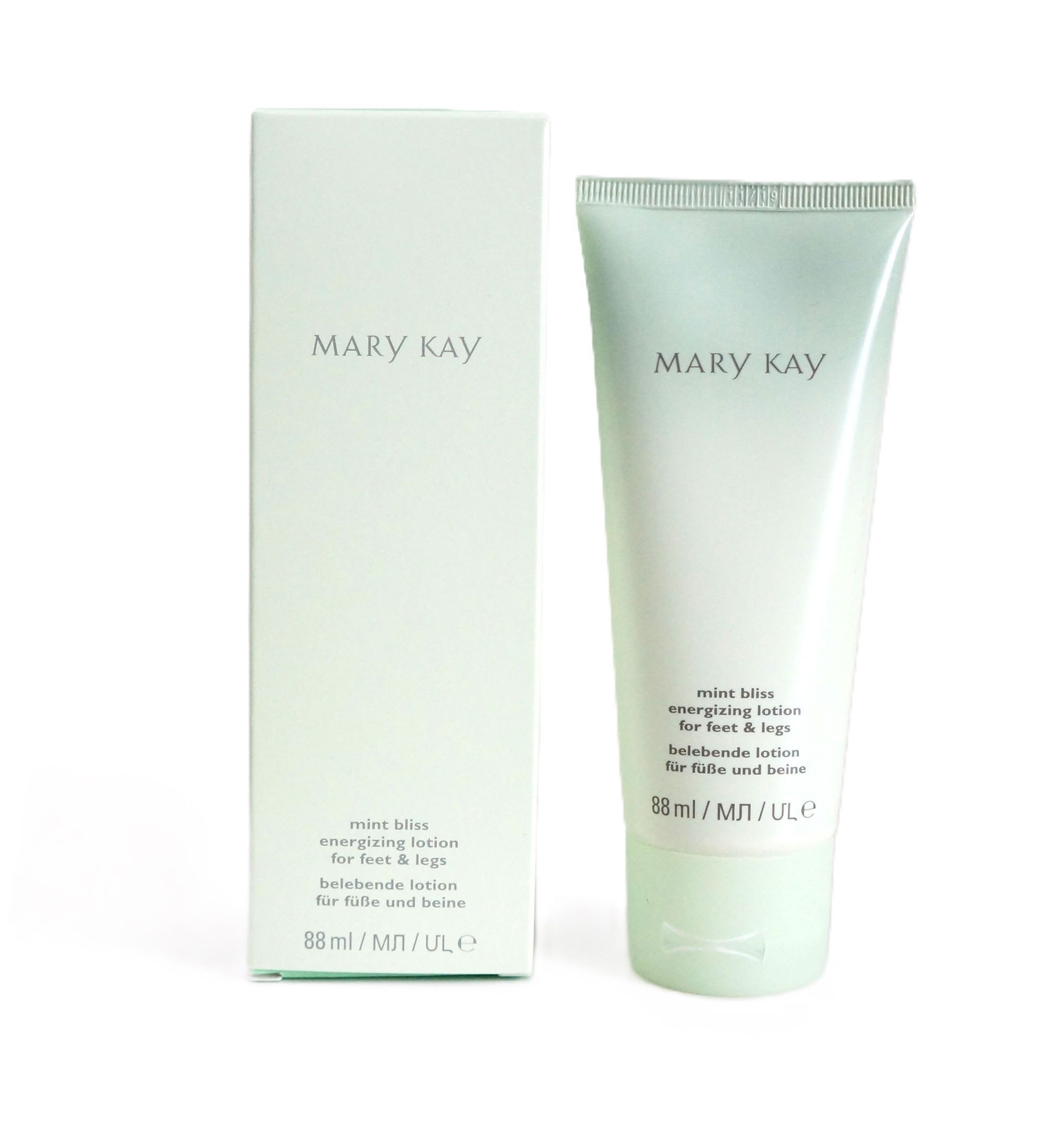 Mary Kay Fußpflegecreme Mint Bliss belebende Lotion für Füße und Beine 88ml