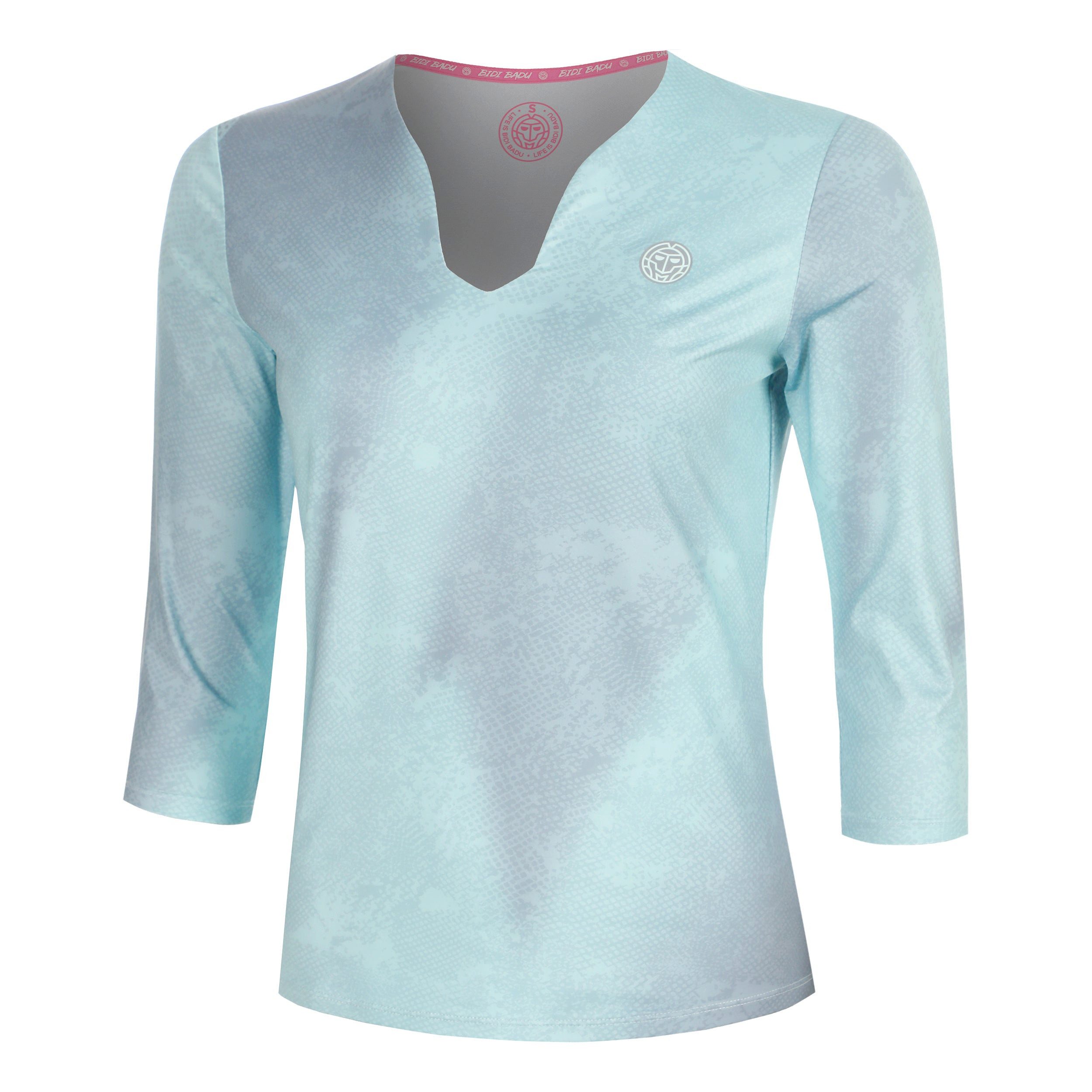 BIDI BADU Longsleeve Freeze Out V-Neck Printed