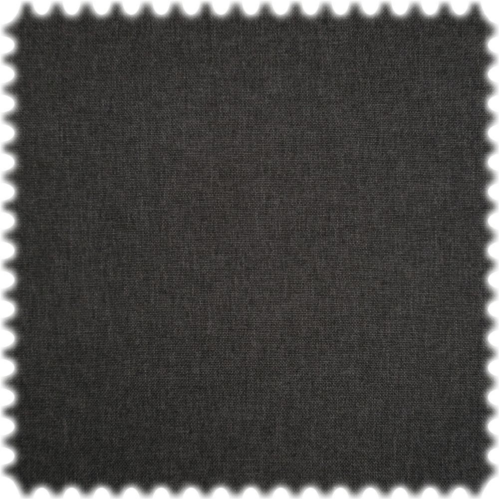 Heiro Stoff AKTION Flachgewebe Möbelstoff Lino Anthrazit meliert, Meterware - Breite:140 cm