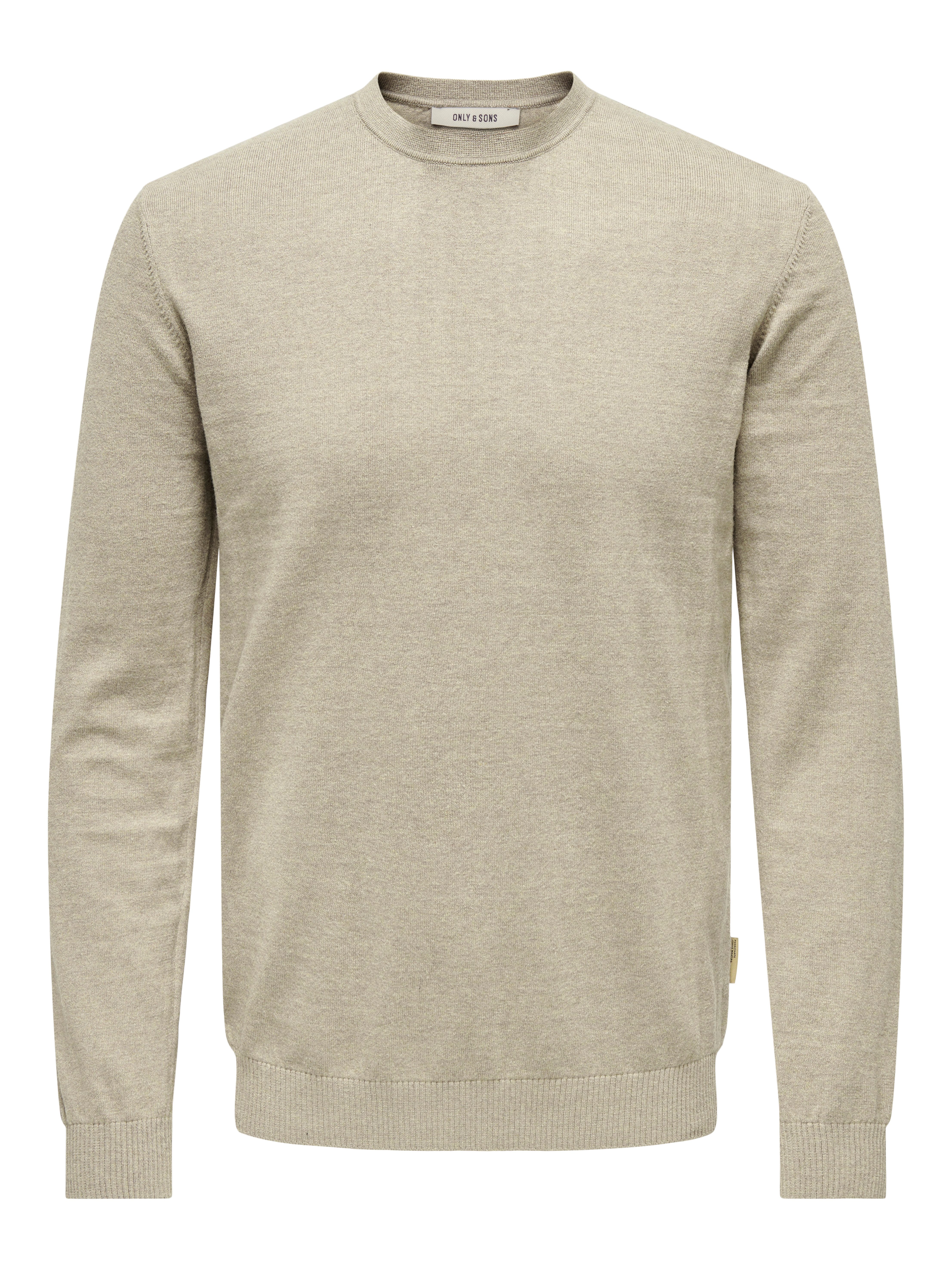 Strickpullover ONSLOUI REG 12 MEL CREW KNIT NOOS