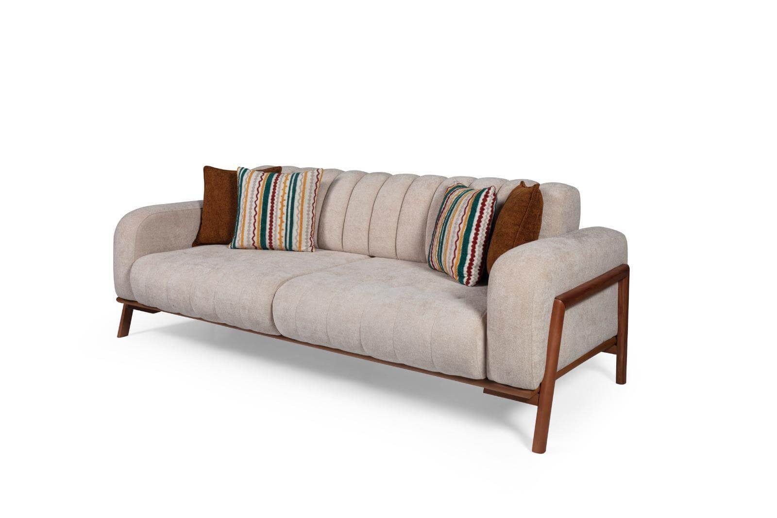 Nobelaa Sofa Sitzgruppe/Sofa Set - Wohnzimmergarnitur "Indigo" 3+3+1