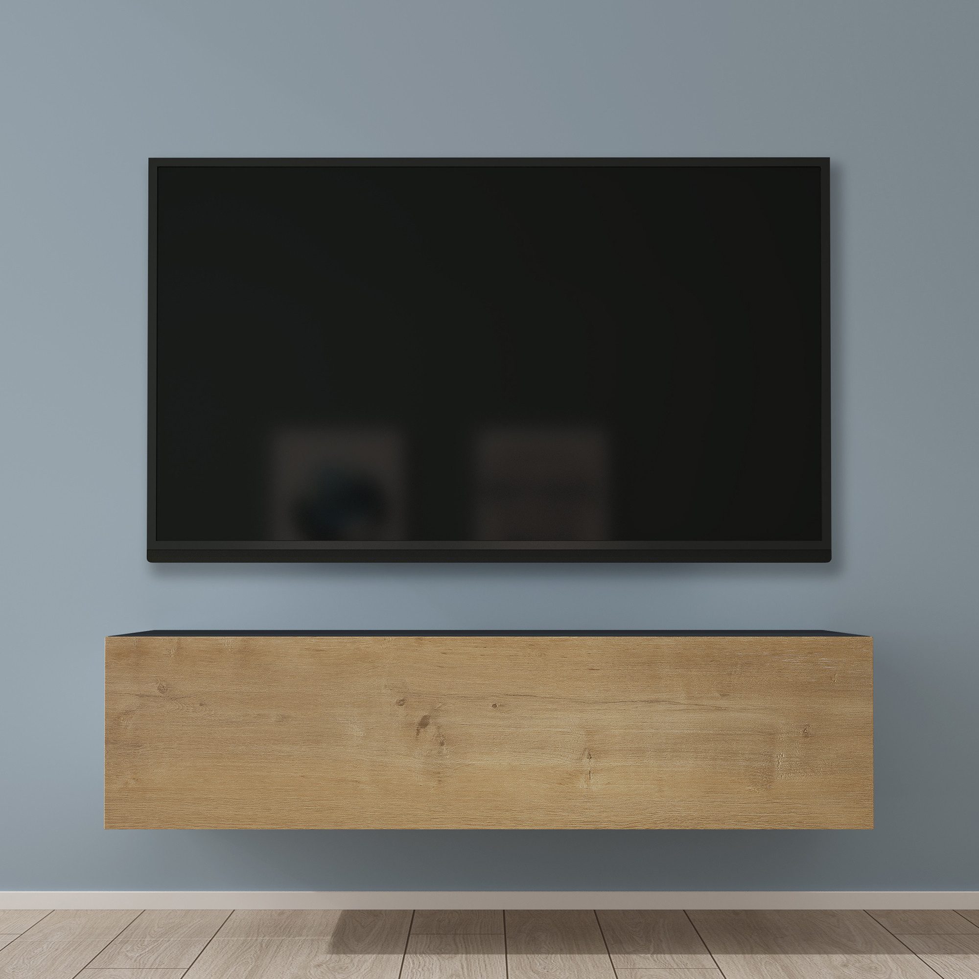 Mai & Mai Lowboard TV-Board TV-Schrank Fernsehschrank Hängend Fernsehtisch günstig online kaufen