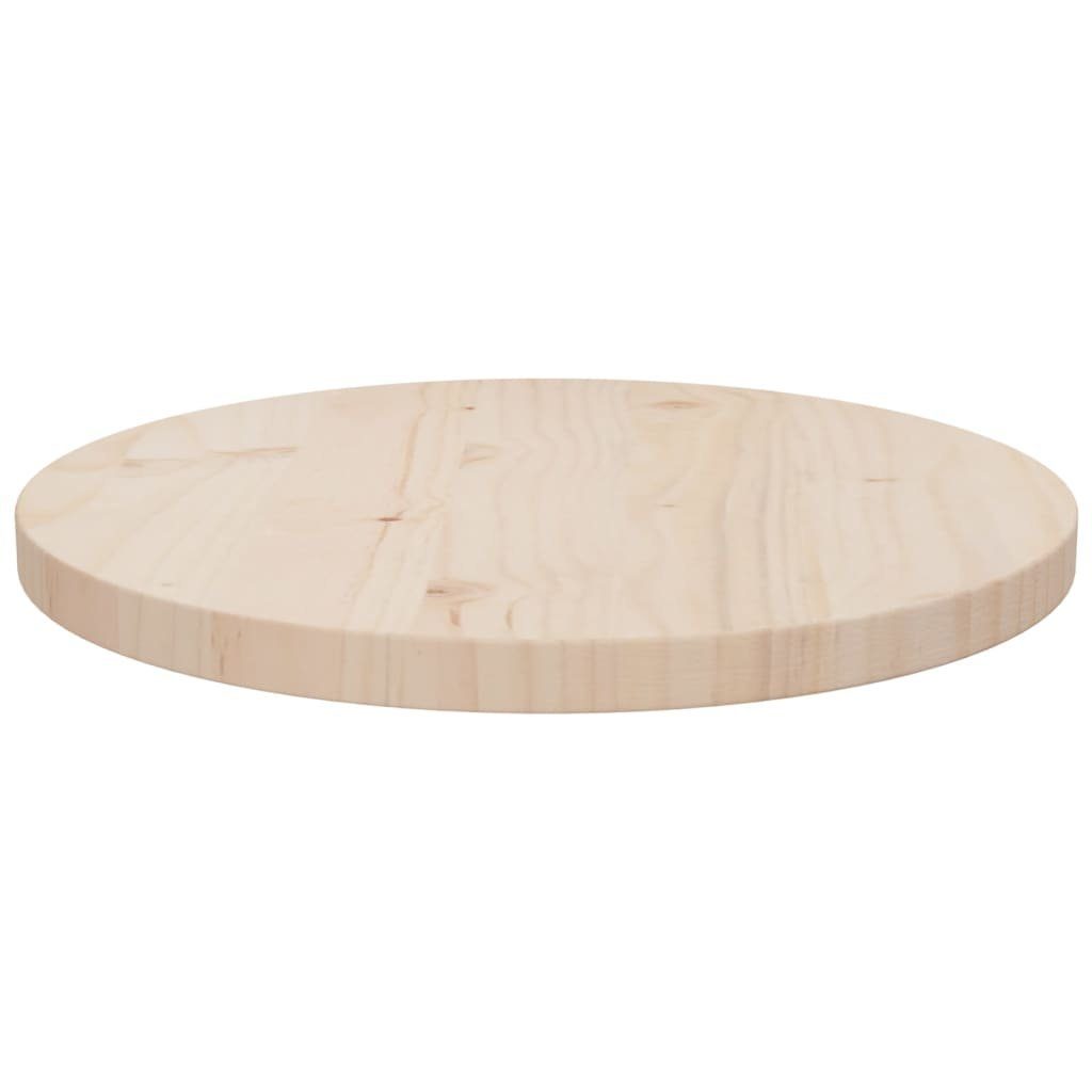 Kiefer (1 Tischplatte Massivholz furnicato St) Ø40x2,5 cm
