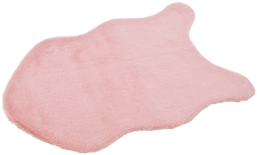 matches21 HOME & HOBBY Bilderrahmen Großes kurzflor Deko-Fell als Fell-Imitat in 90 x 60 cm rosa pink, (1 St), Flauschiges Kunstfell als Fell-Teppich Stuhl-Überwurf Sitzauflage