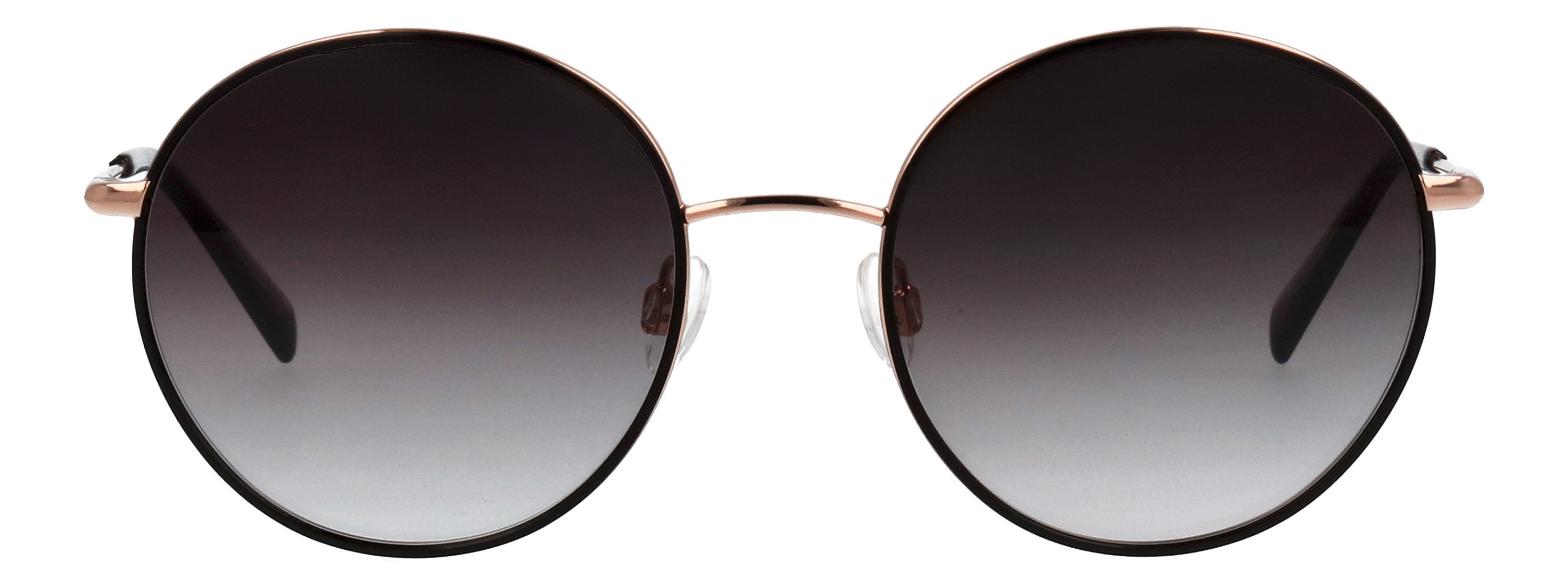 HUMPHREY´S eyewear Sonnenbrille Modell 585357 Form Rundo, Logoschriftzug auf Bügel, Kombifassung