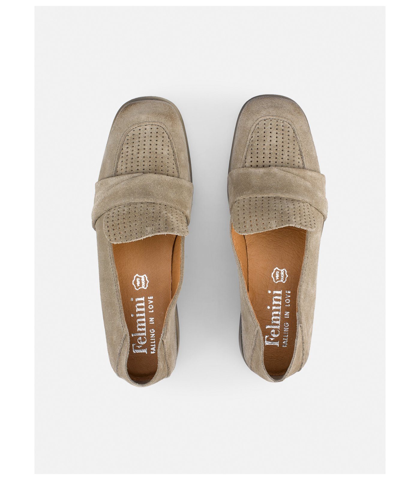 Felmini Wide Fit Slipper Leder Slipper
