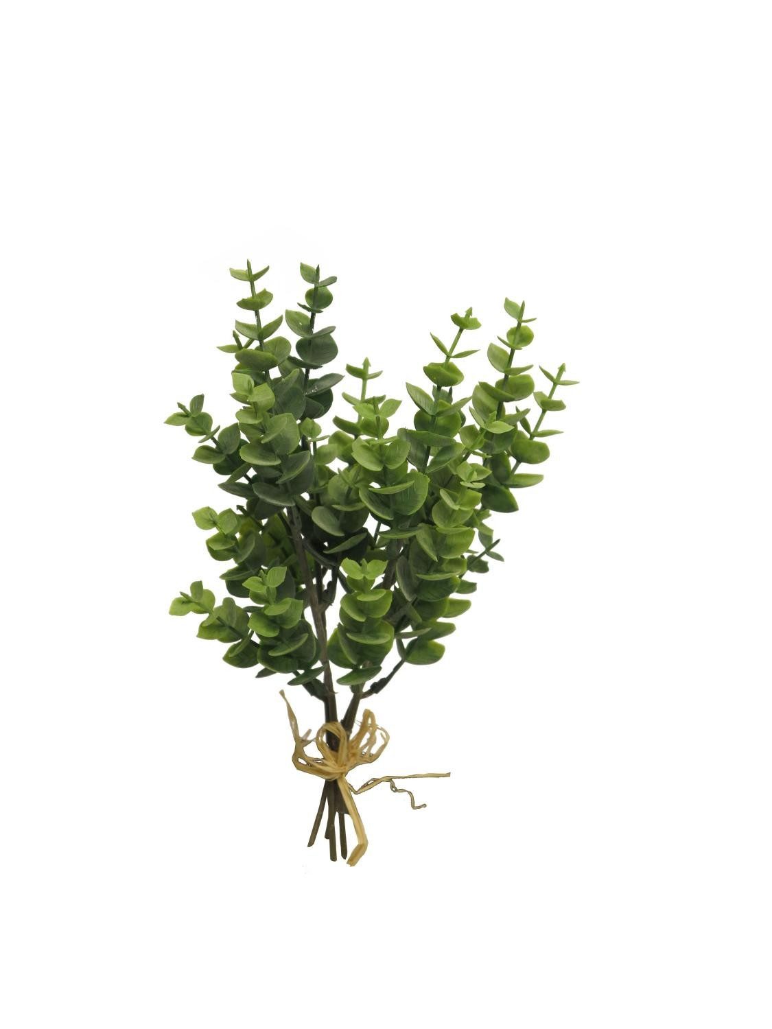 Kunstblumenstrauß Deko Eukalyptus Bund YANCHEN, grün, 25 cm Eukalyptus, artplants, Höhe 25.0 cm