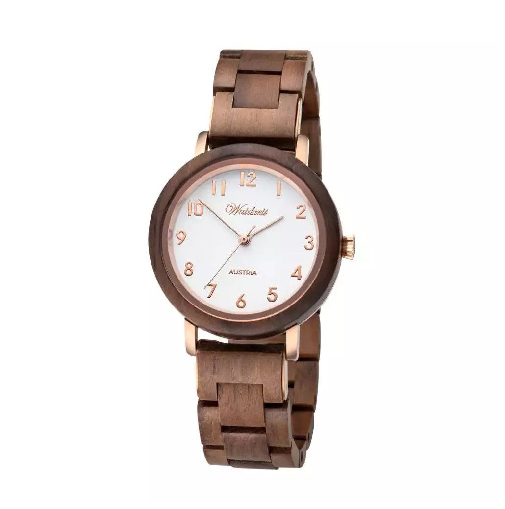 Waidzeit Austria Quarzuhr SA04W Sissy Classic SA04W, Holz