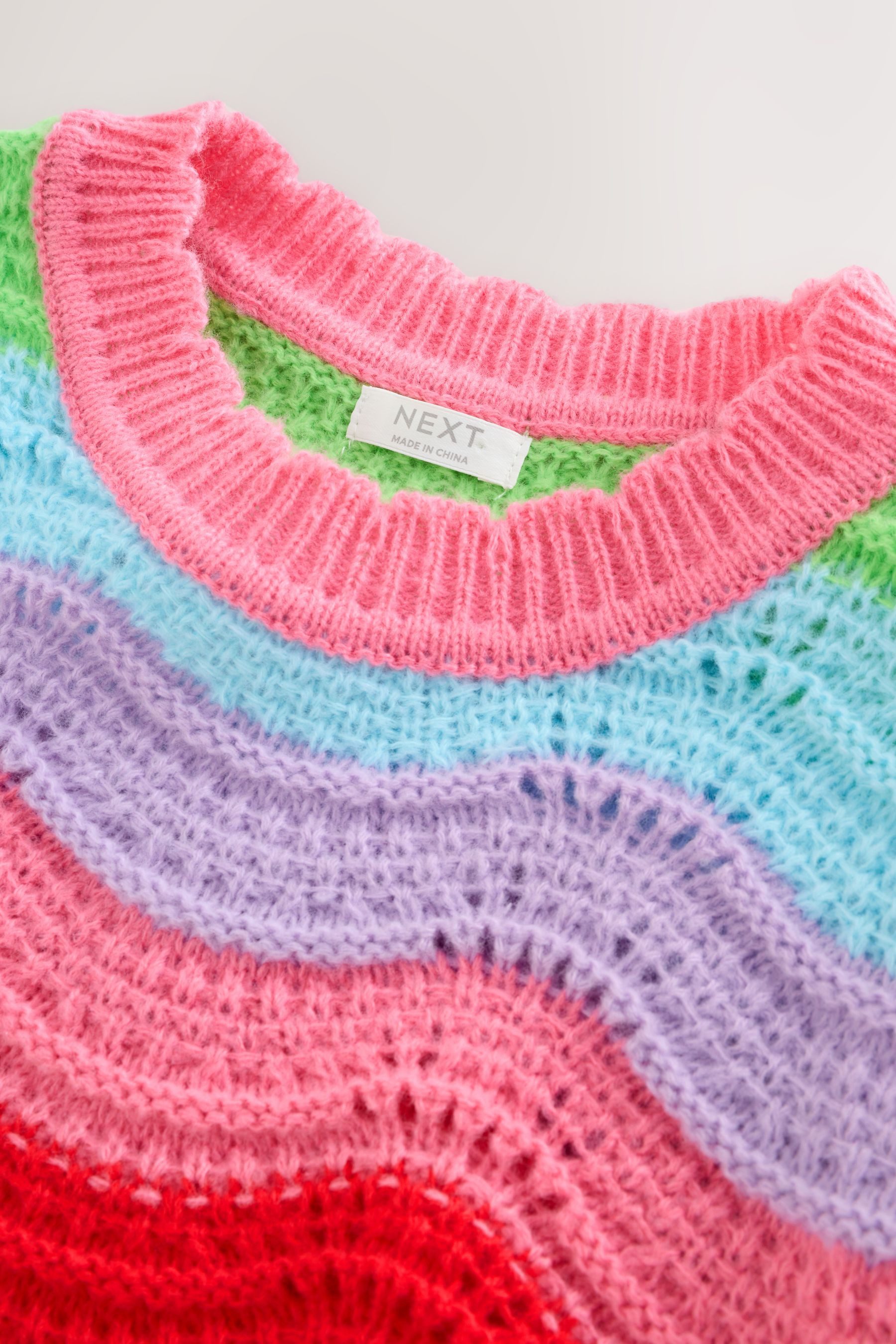 Next Streifenpullover Pullover mit welligen Streifen (1-tlg)