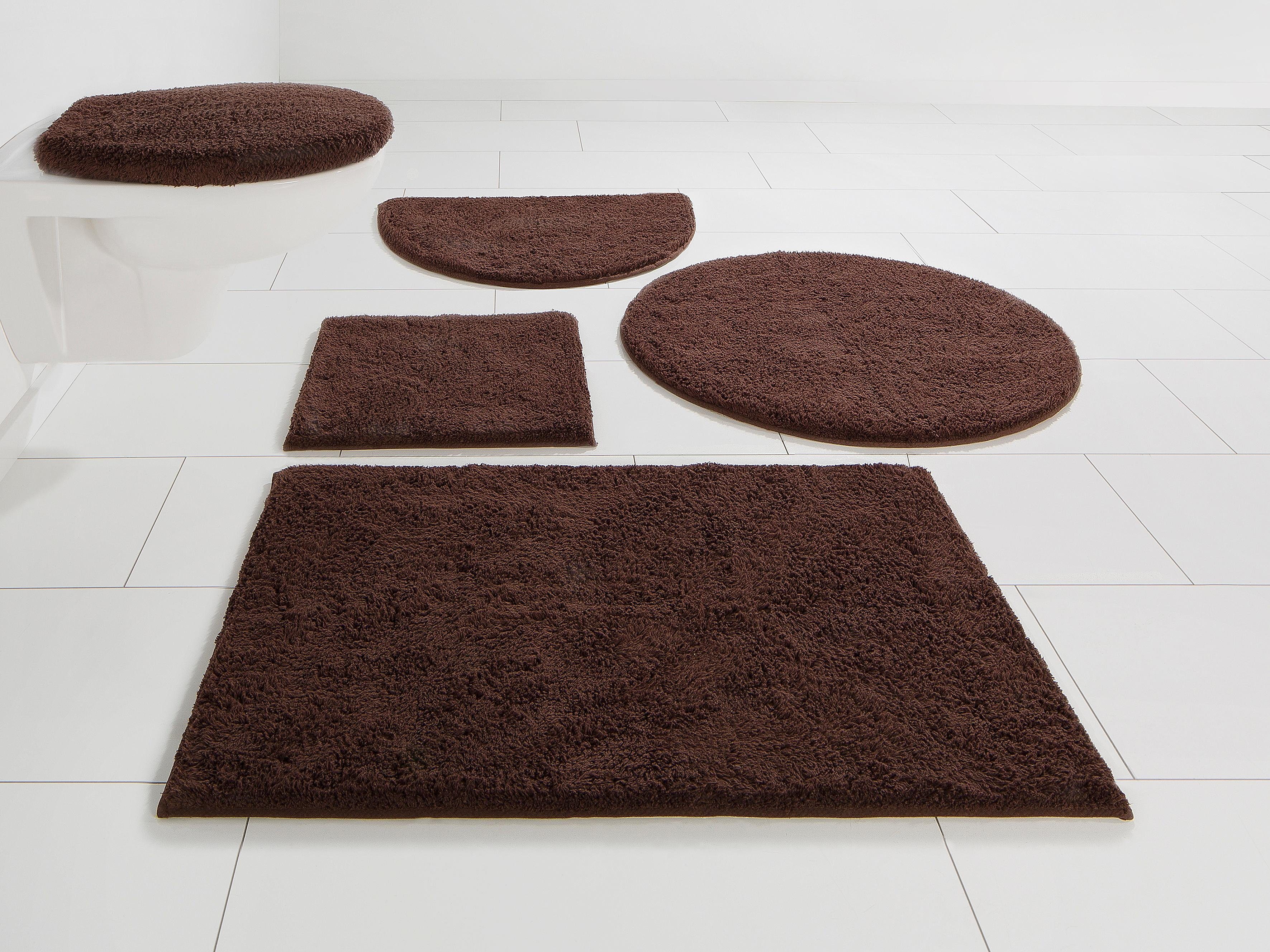 my home Badematte "Maren, Badvorleger, Badezimmer Teppich" Höhe 15 mm rutsc günstig online kaufen