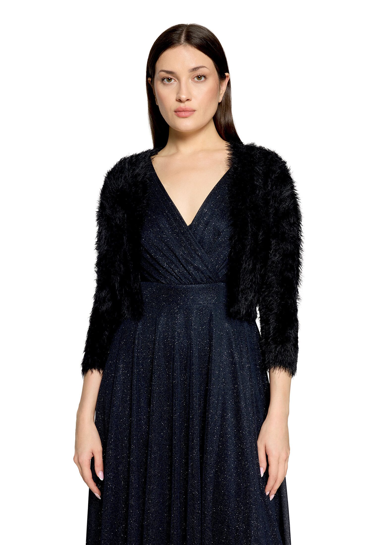 Vera Mont Strickjacke Damen mit Struktur (1-tlg) Struktur