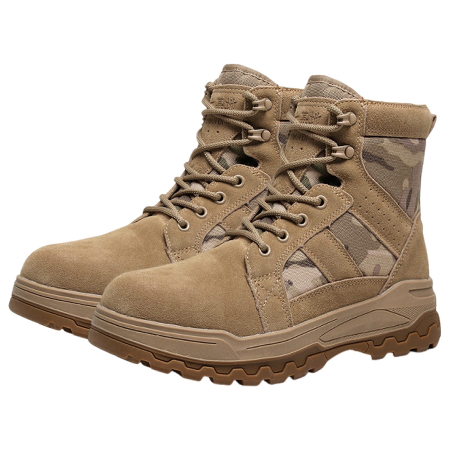 Refttenw Herren Schneestiefel,Tarnung Winterschuhe,Warm Gefüttert Schneesti günstig online kaufen