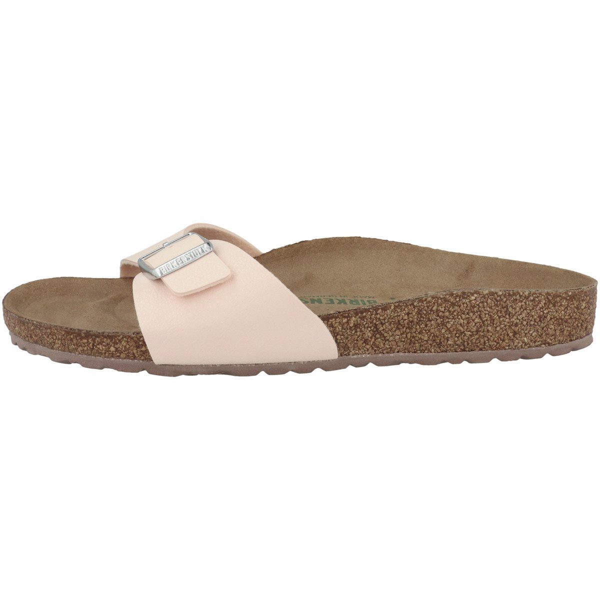 Birkenstock Madrid Birko-Flor Nubuk schmal Damen Pantolette Schnalle unbekannt