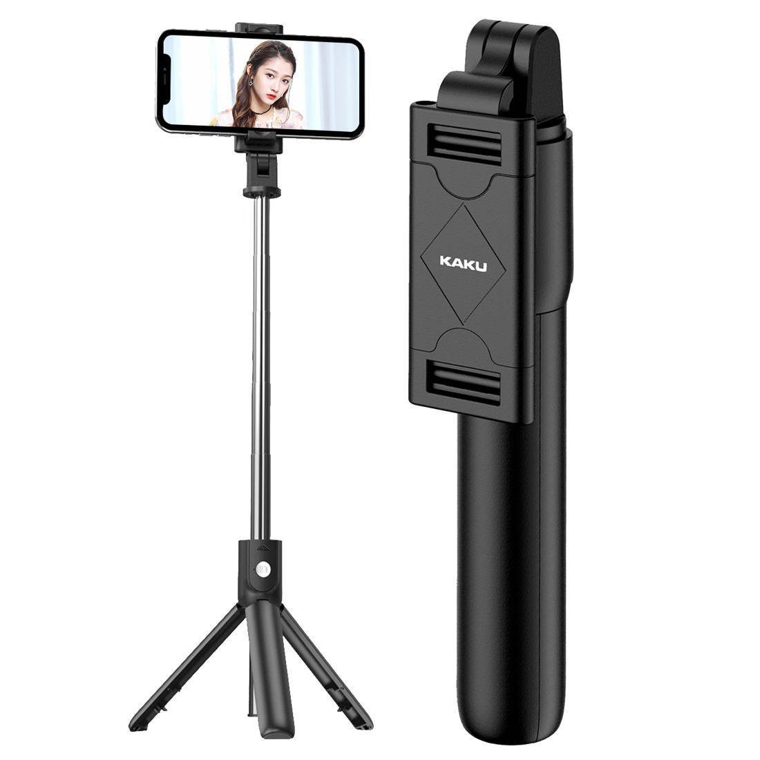 Kaku »Kaku Bluetooth Selfie Stick mit Fernbedienung Stativ 360 Grad  Drehkopf« Selfiestick