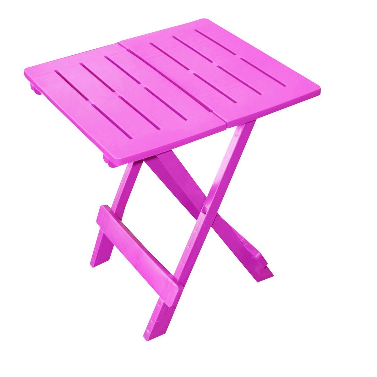 Ipae-Progarden Bistrotisch Camping-Tisch Campingtisch Klapptisch Balkontisch, aus Kunststoff, klappbar, tragbar, max. Belastbarkeit 12 kg Fuchsia