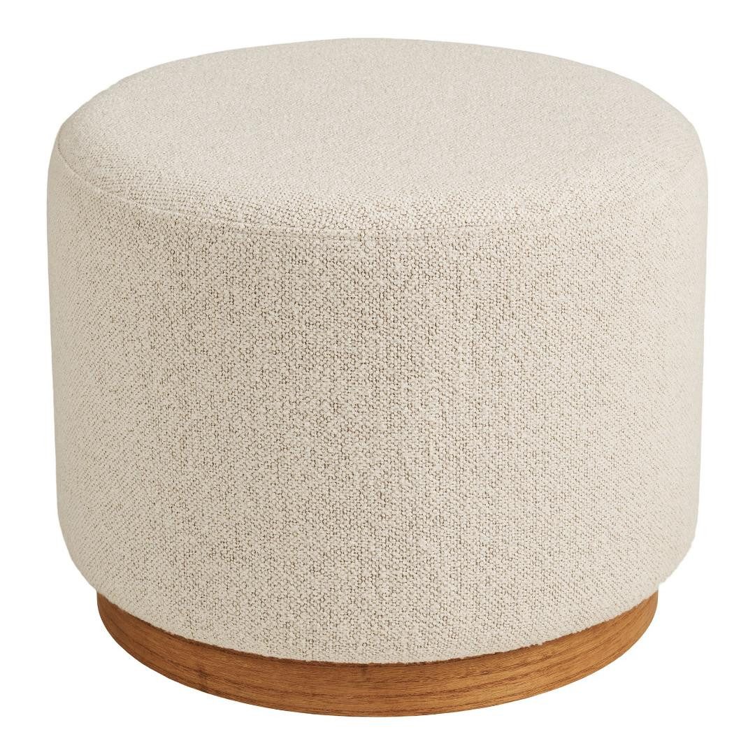 ebuy24 Pouf Gry Pouf Ø50cm sandfarben.