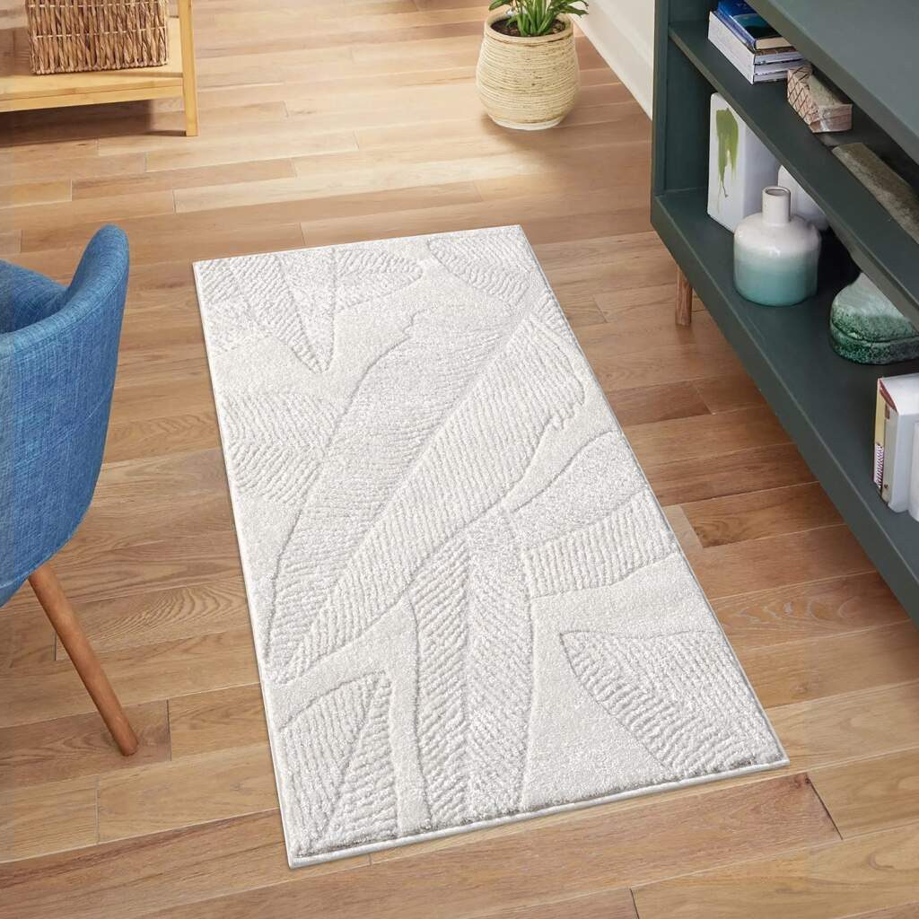 Carpet City Teppich "LOUNGE 0629" rechteckig 15 mm Höhe Kurzflor-Teppich Mo günstig online kaufen