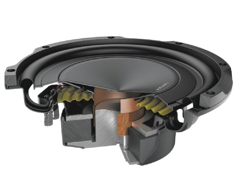 Audison APS 10 S4S 25cm Subwooder flach Auto-Subwoofer (400 W, max.: W 25 cm)