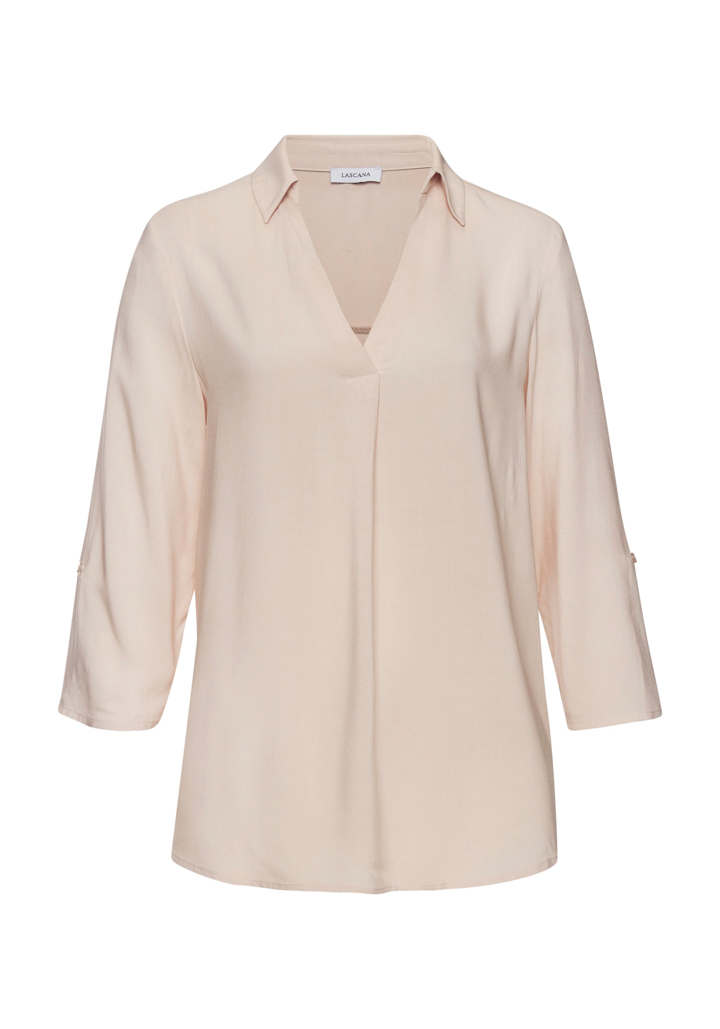 LASCANA Schlupfbluse, mit 3/4-Ärmeln, elegante Damenbluse günstig online kaufen