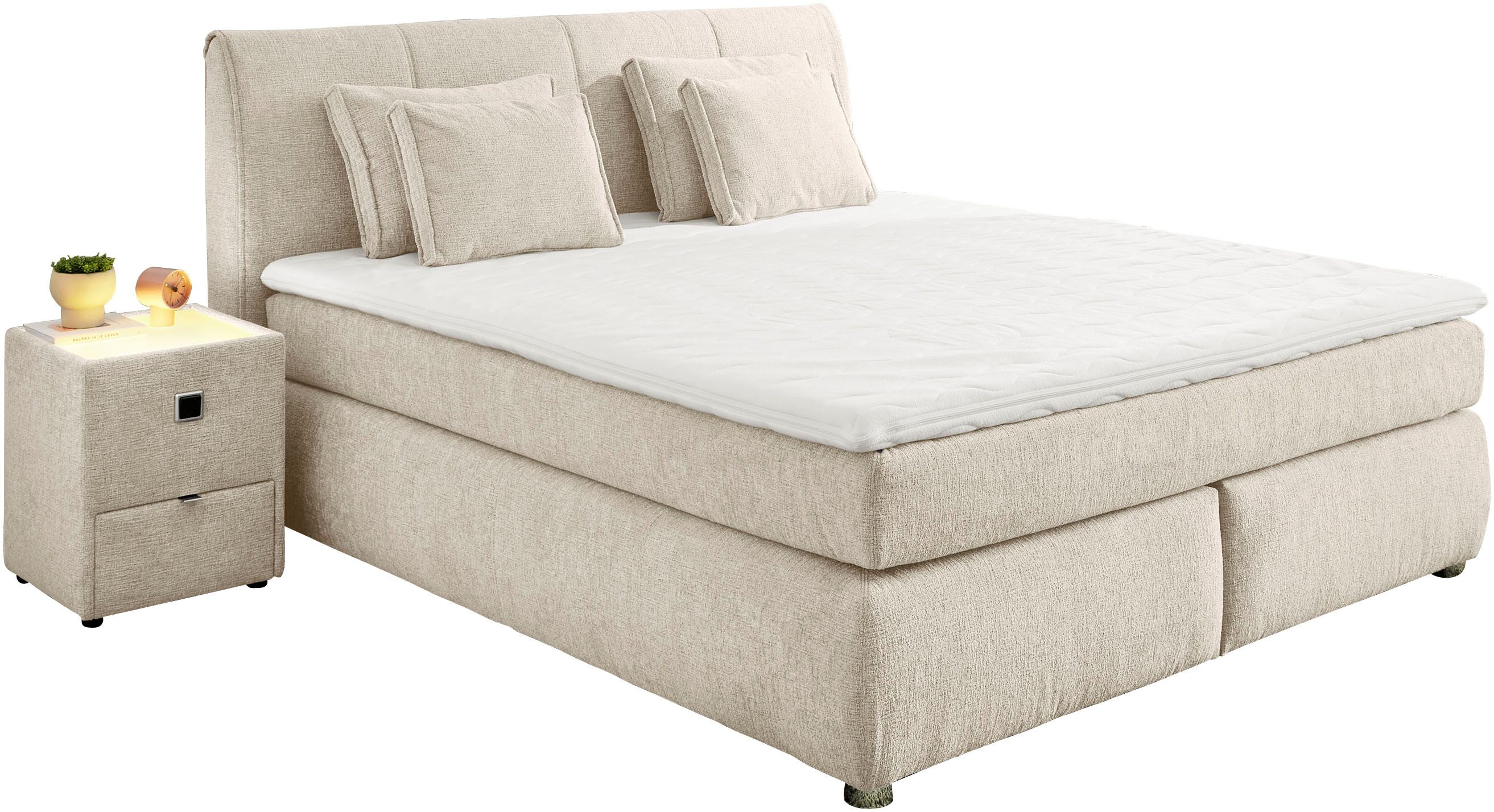 Jockenhöfer Gruppe Boxspringbett "Carla", OTTOs Choice! Topseller, wahlweis günstig online kaufen