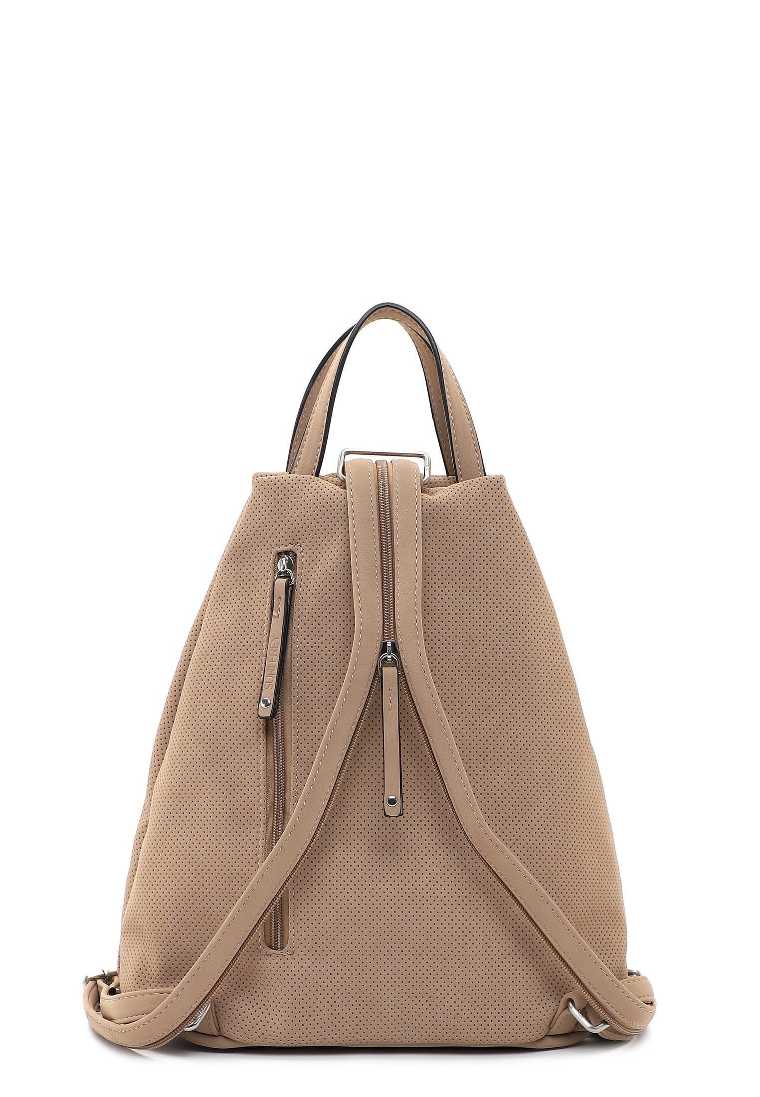 SURI FREY Cityrucksack SFY Romy, Logo Anhänger