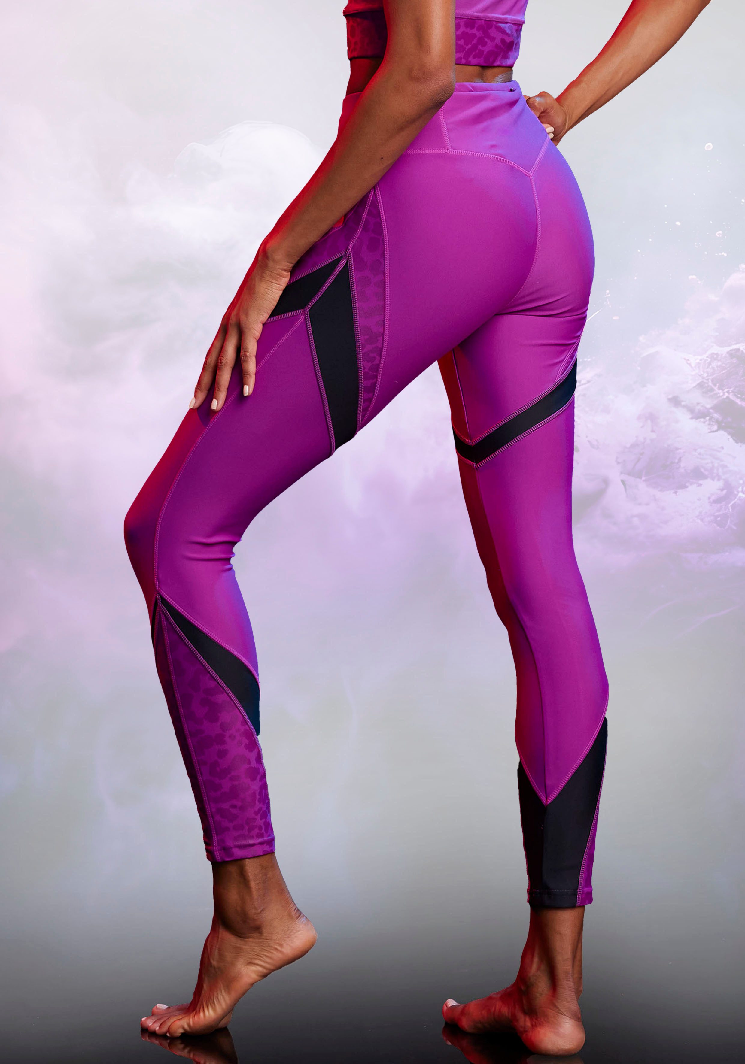 LASCANA ACTIVE Leggings mit Leo- und günstig online kaufen