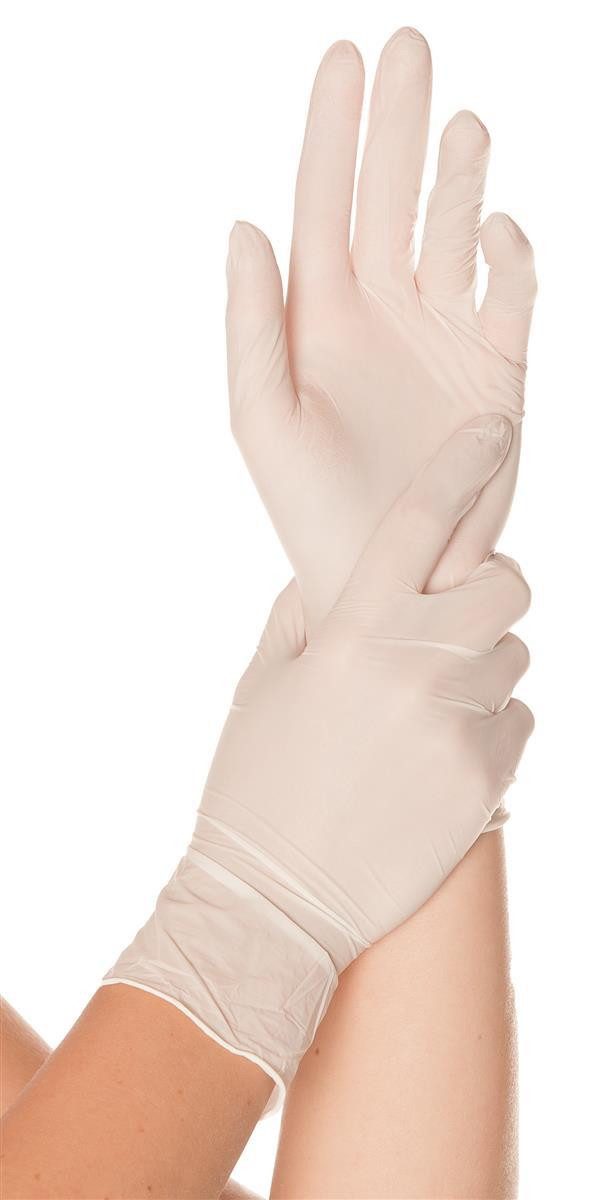 HYGONORM Baumwollhandschuhe 26150 Nitrilhandschuhe Safe Fit weiß Gr. 8/M puderfrei Spenderbox 200