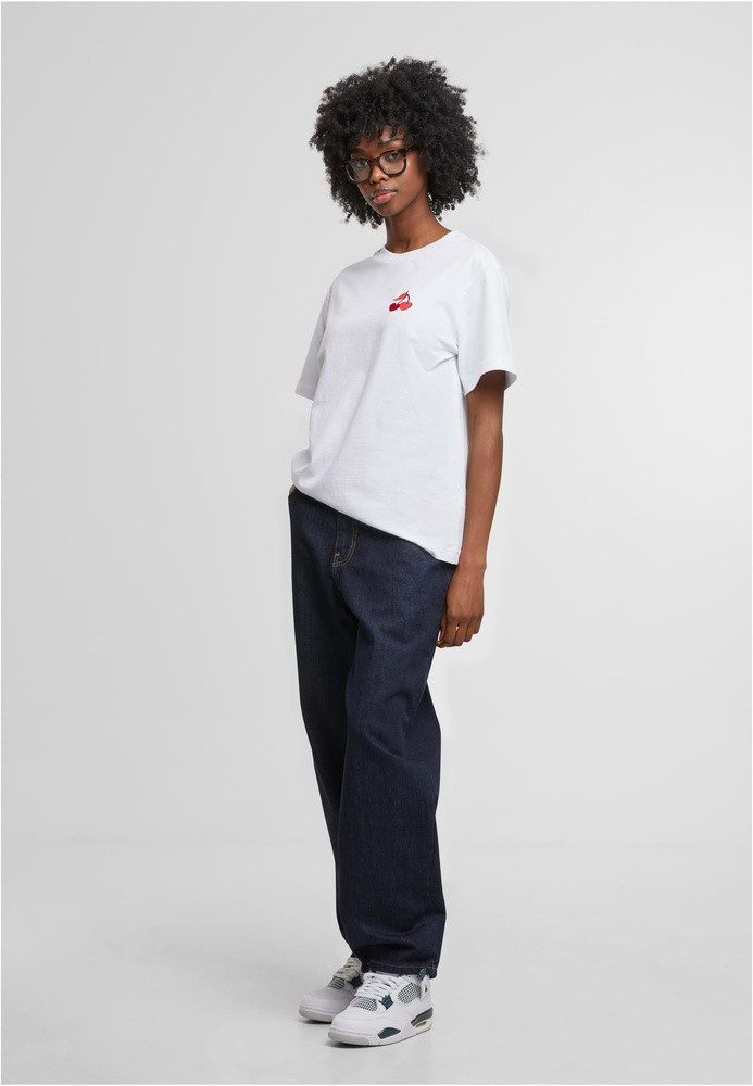 Mister Tee T-Shirt Heart Cherries EMB Tee