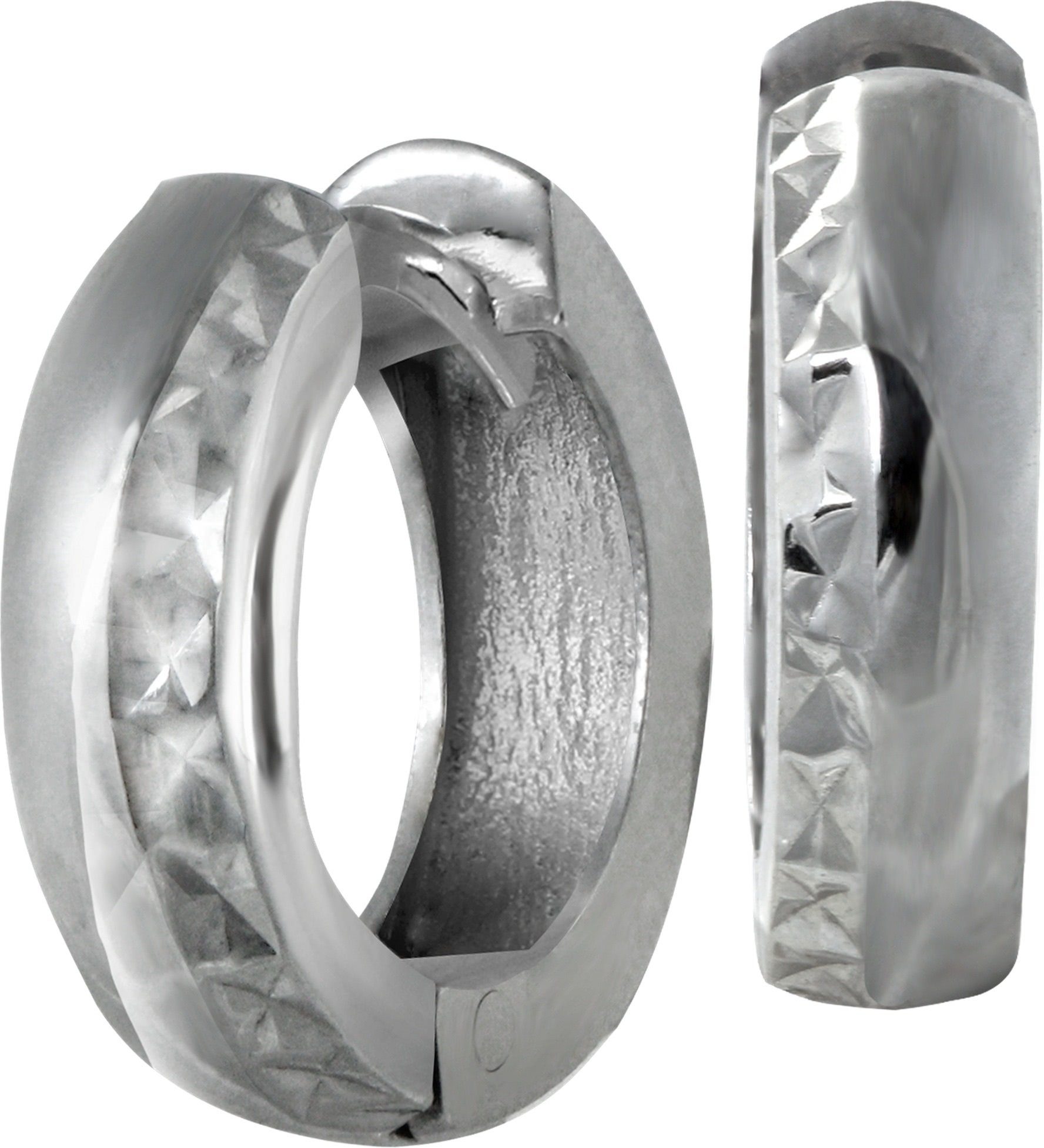 SilberDream Paar Creolen SilberDream Ohrringe 14mm günstig online kaufen